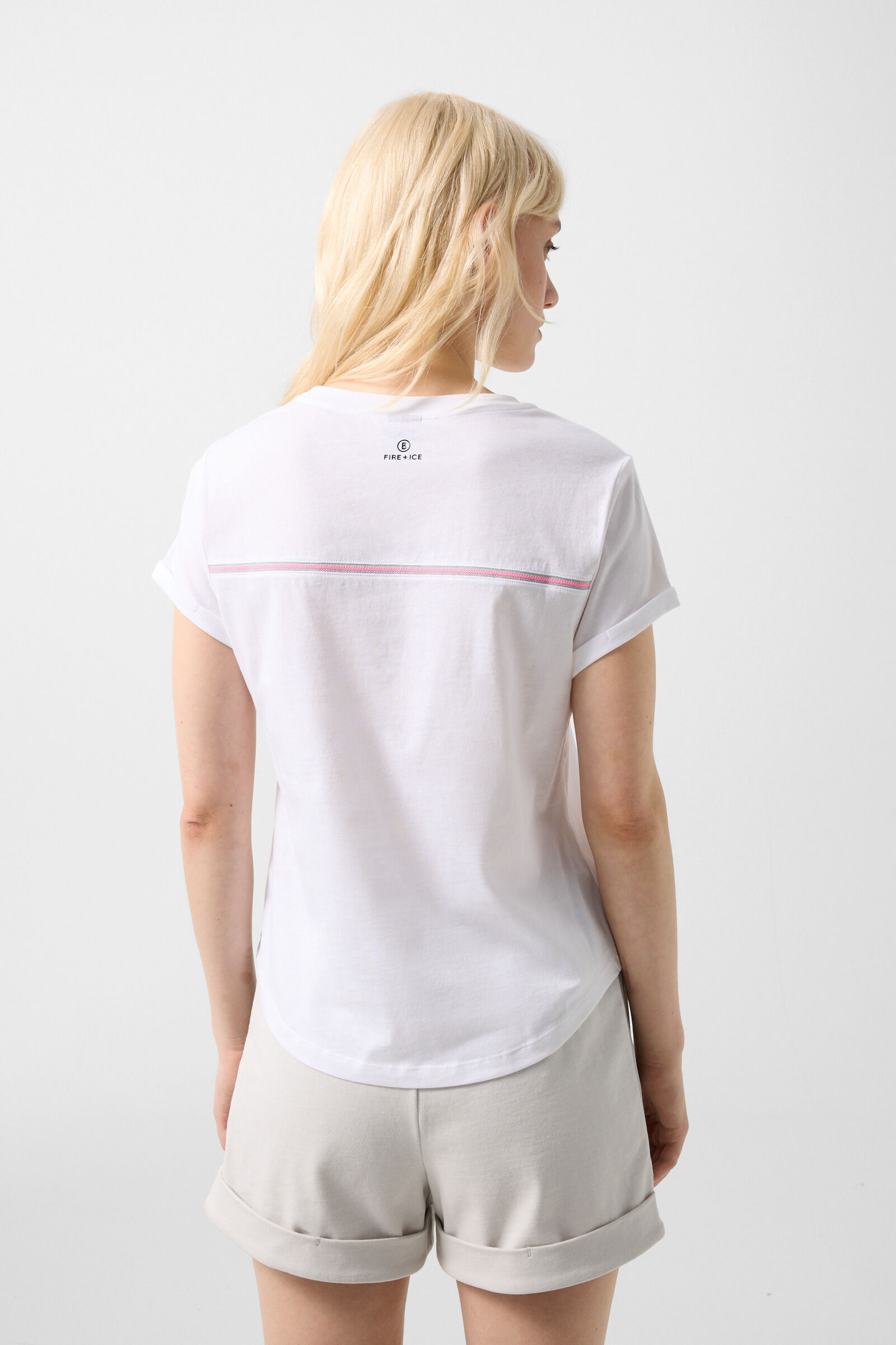 T-shirt Debra White/pink