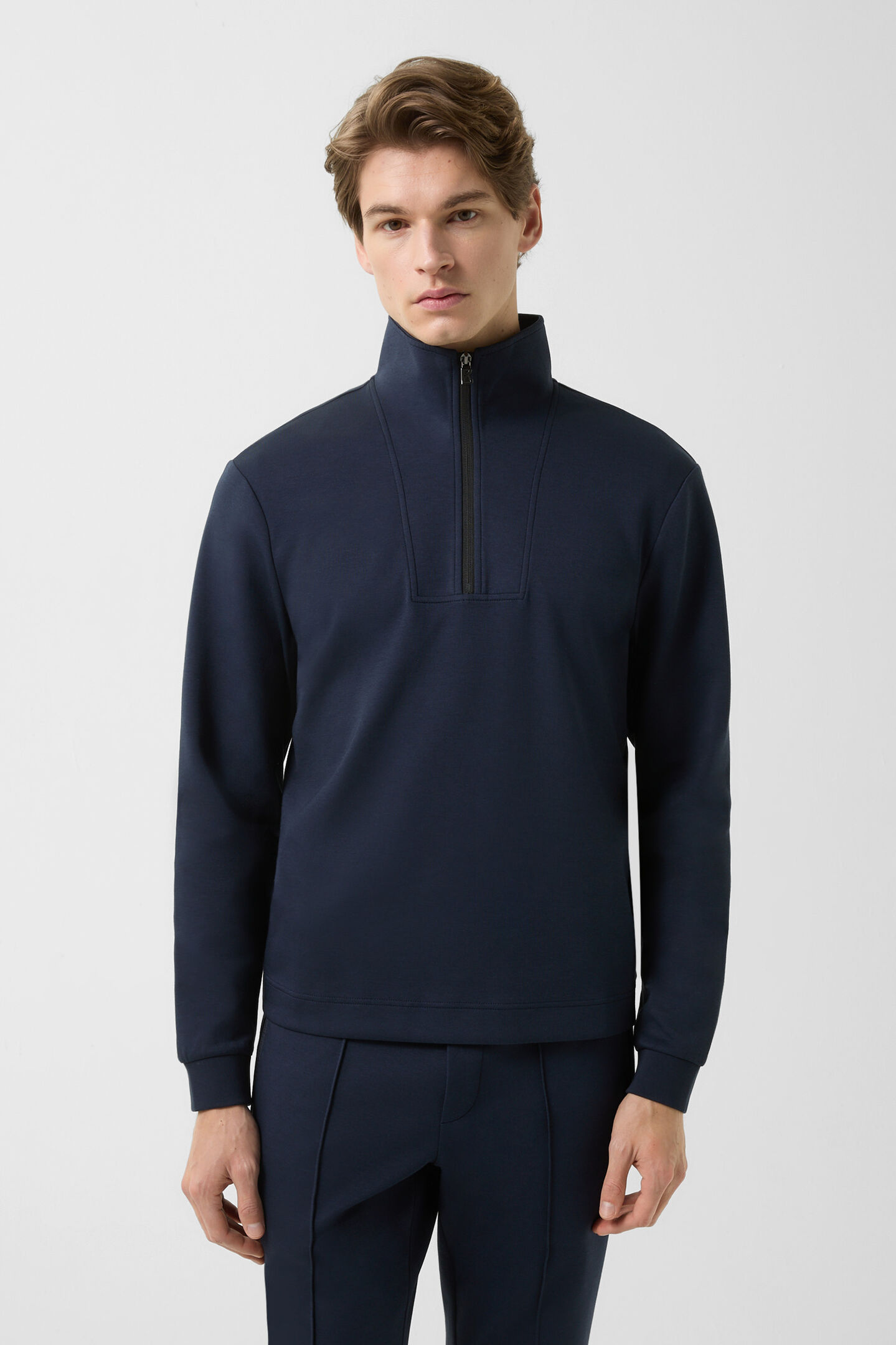 Sweat-Troyer Raven Bleu marine