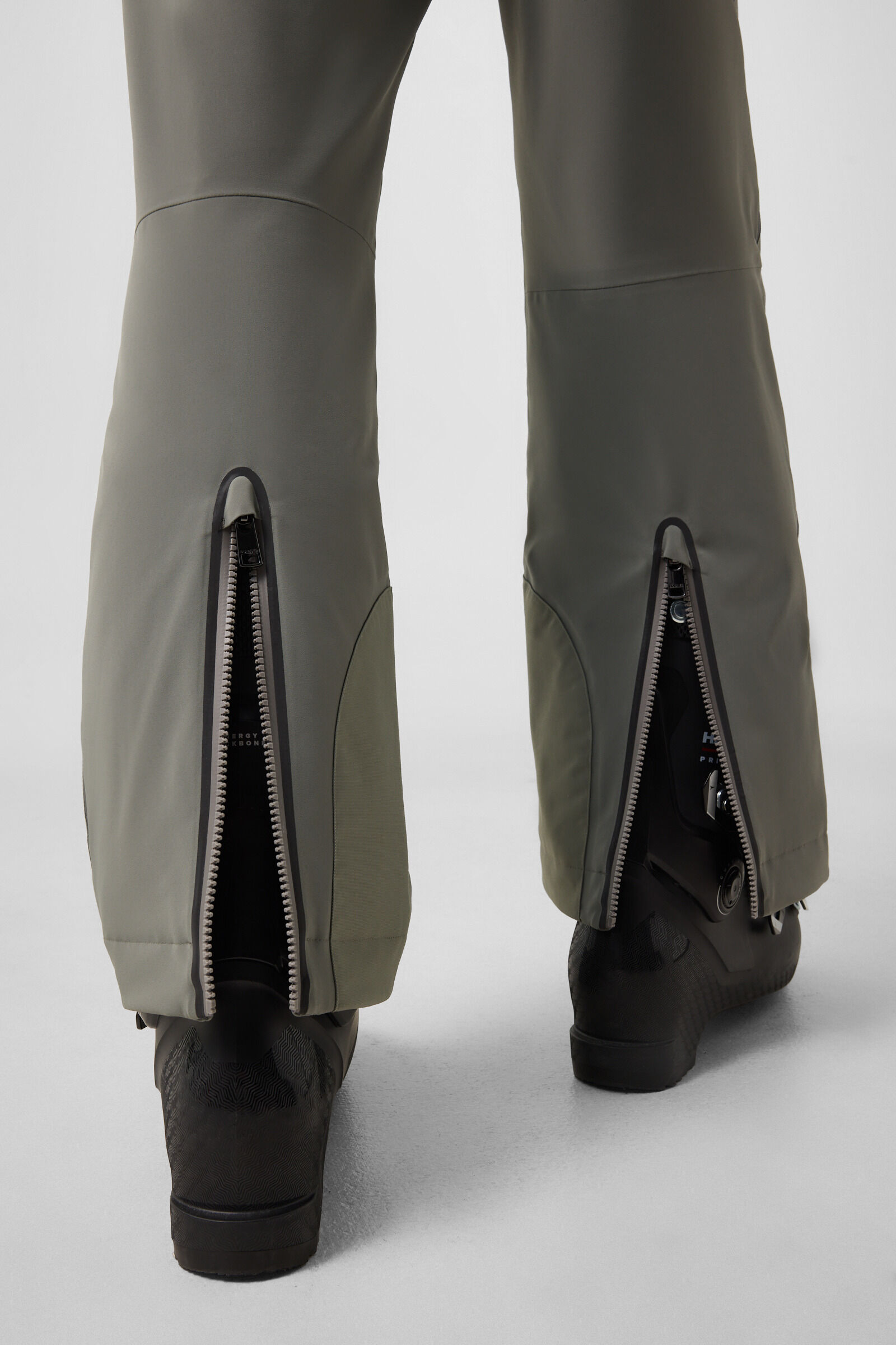 Tim's ski trousers Grey/Olive
