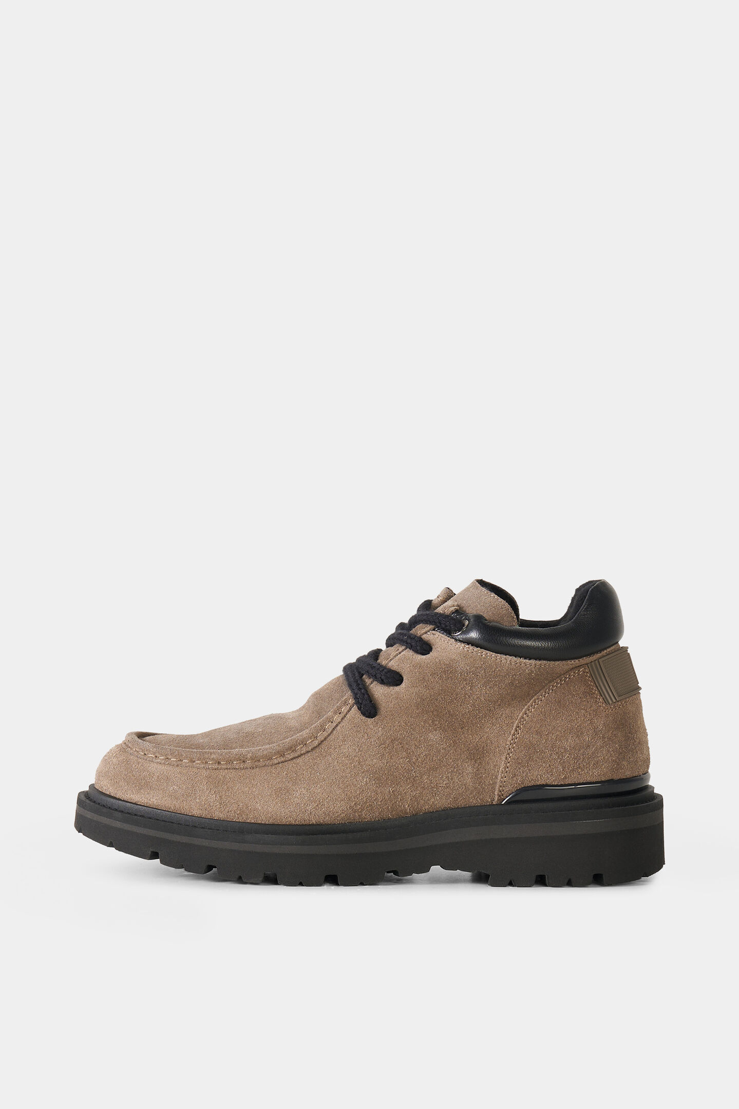Schn&uuml;rboots Seoul Taupe