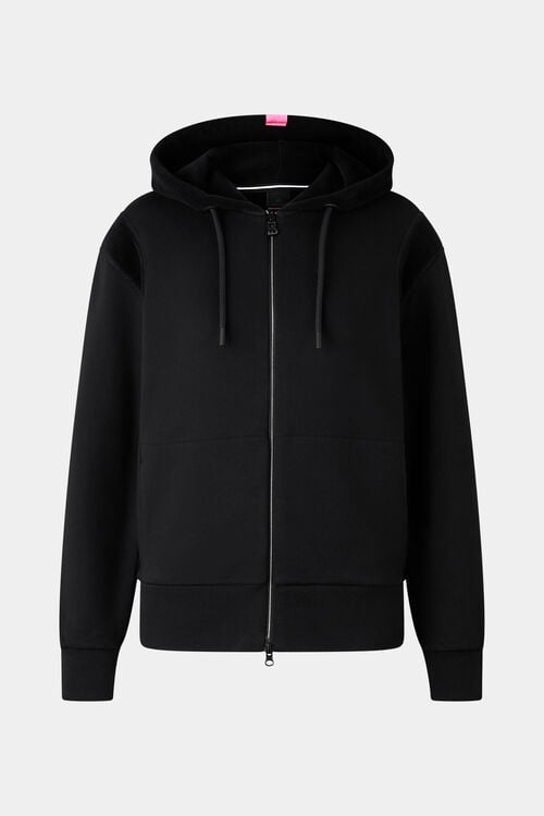 Hoodie-Sweatjacke Jaden Schwarz