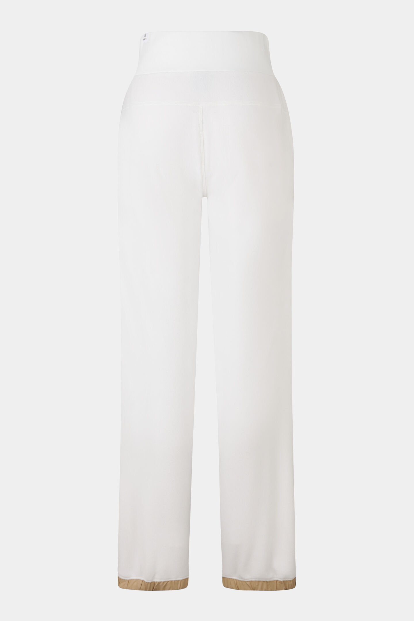 Eila fleece trousers White/beige