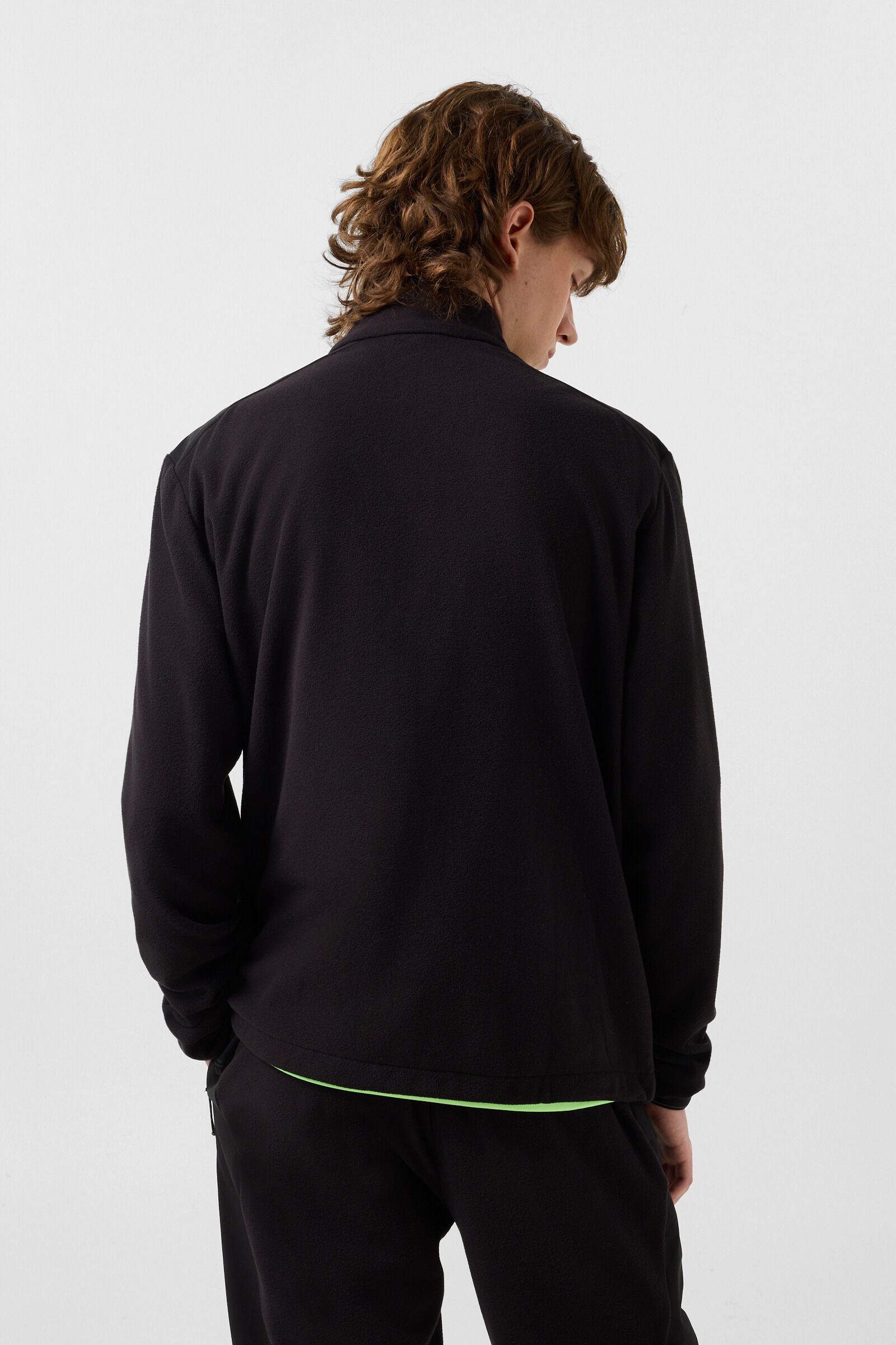 Josh mid-layer fleece jacket Black