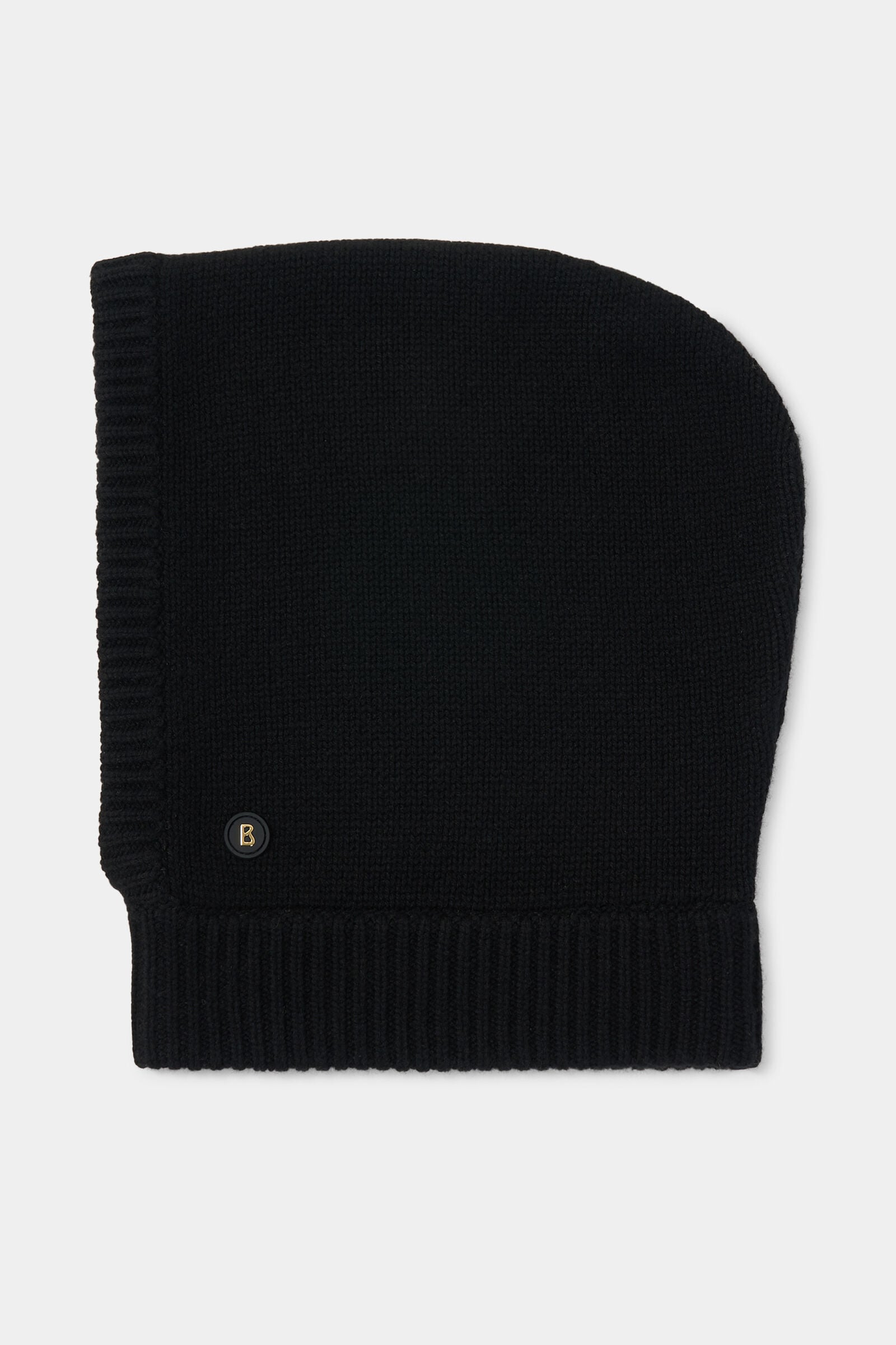 Berny Virgin Wool and Cashmere Balaclava Black