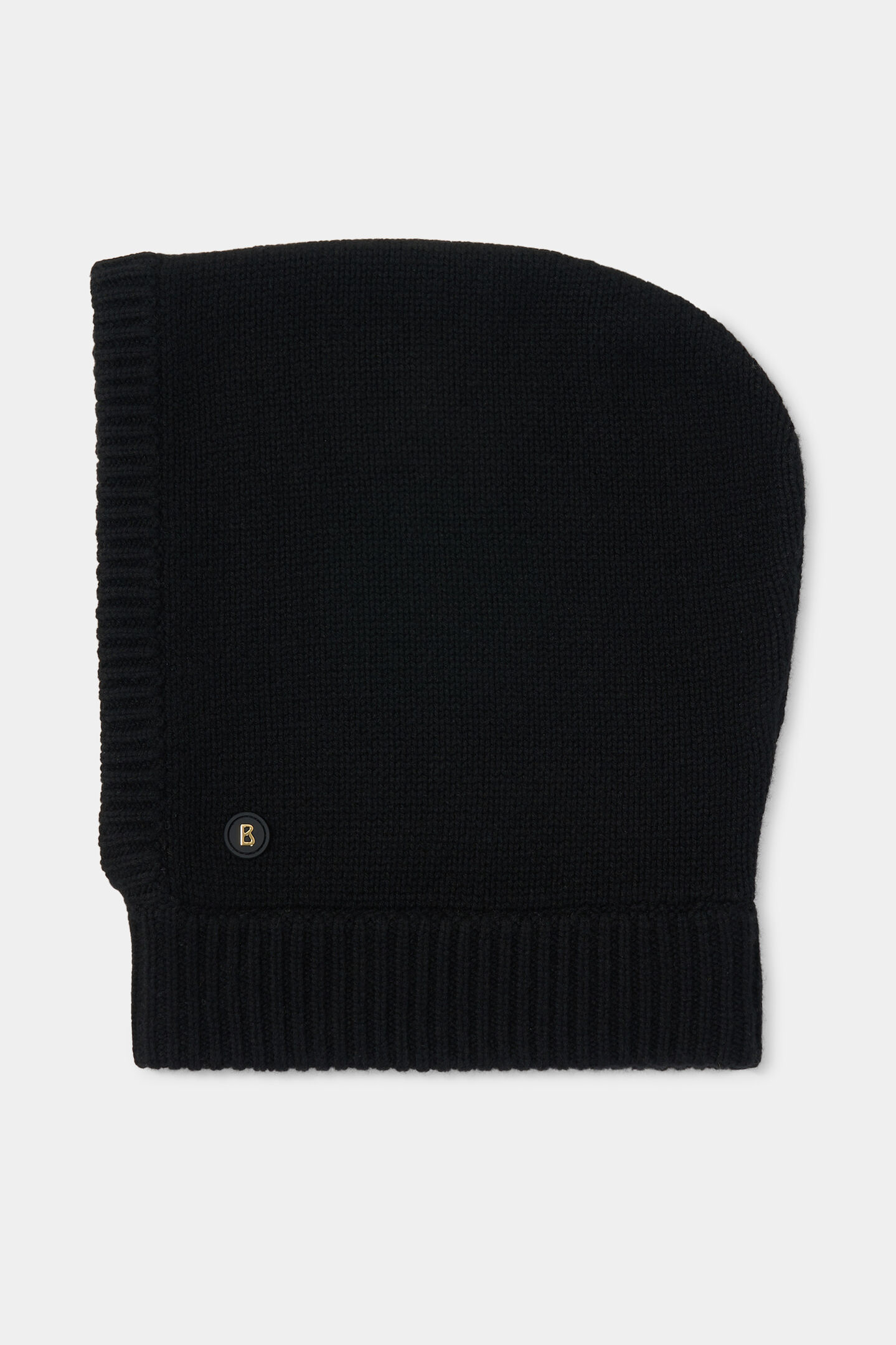 Berny Virgin Wool and Cashmere Balaclava Black