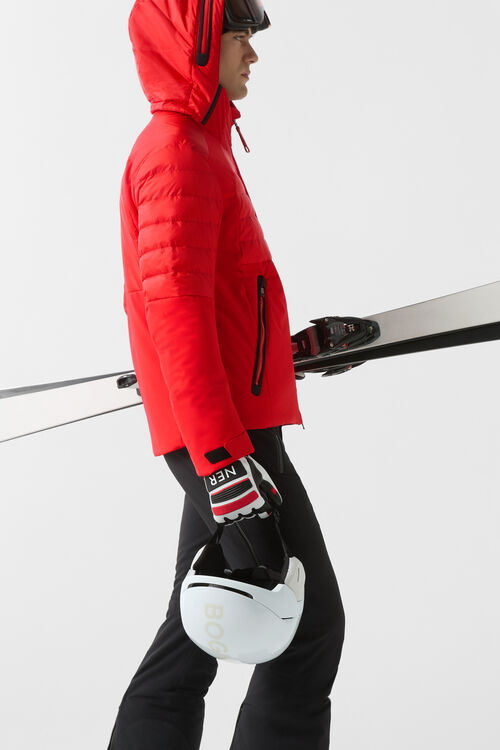 Ski-Daunenjacke Henik Rot