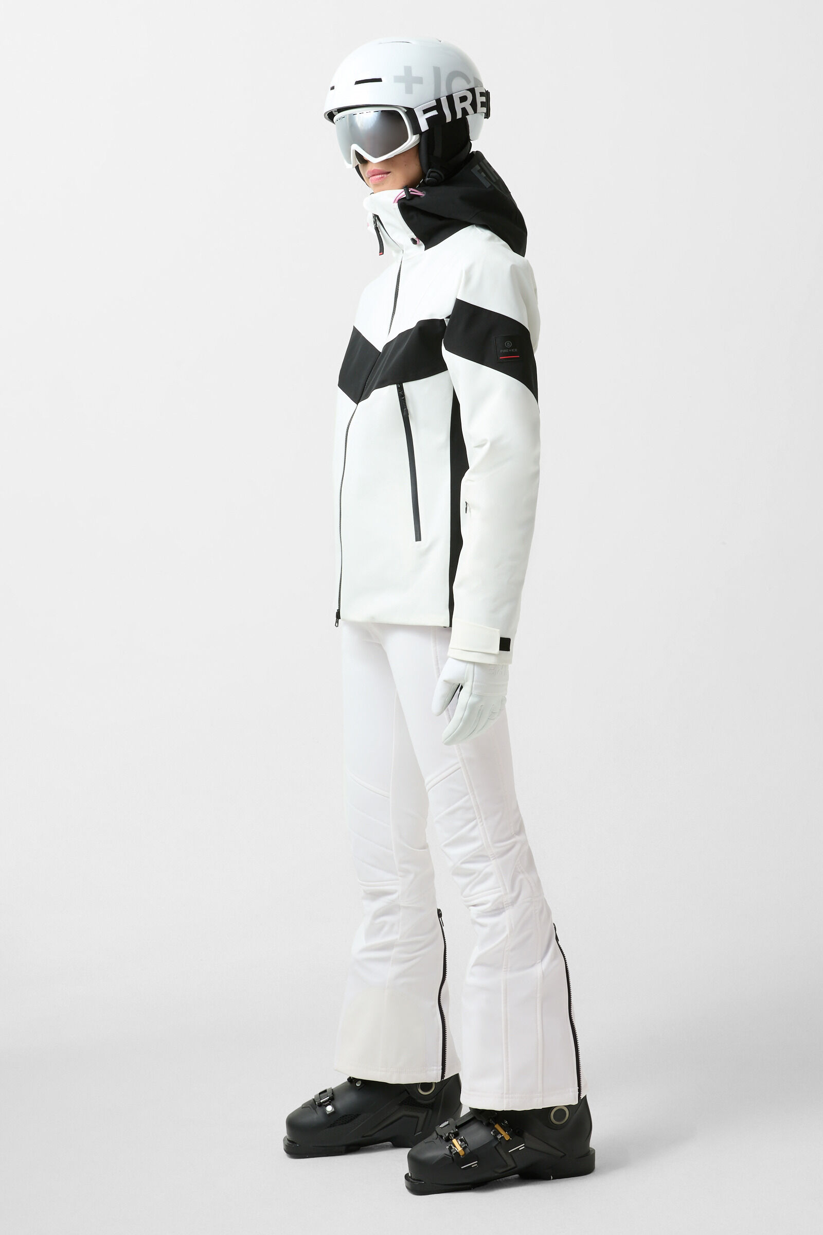 Pantalon de ski softshell Zula Blanc