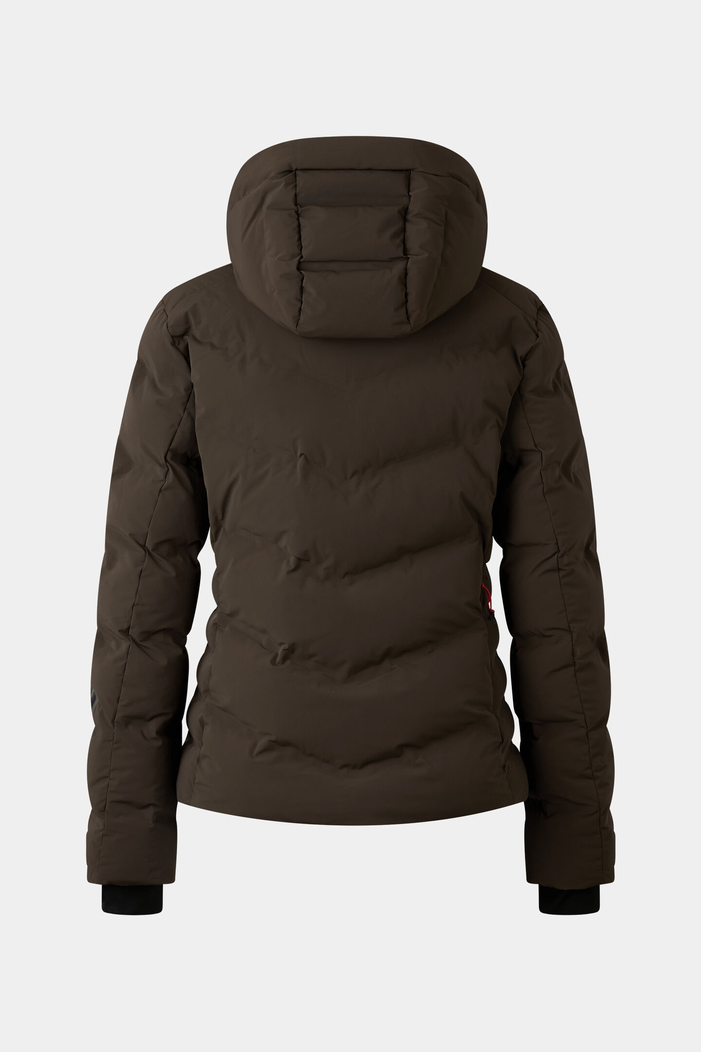 Tech-Sael quilted jacket Chocolate