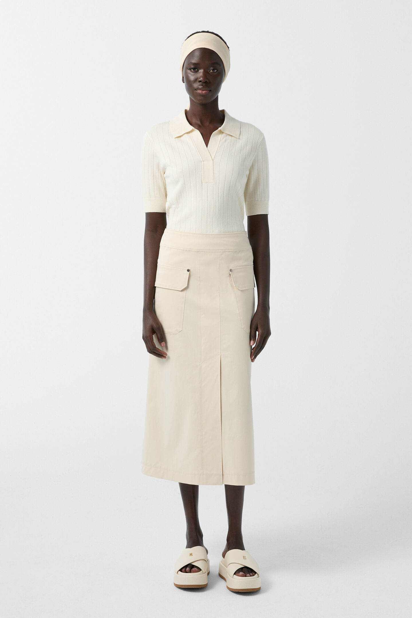 Lucille Skirt Cream