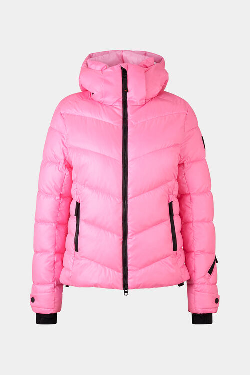 Saelly quilted jacket Pink