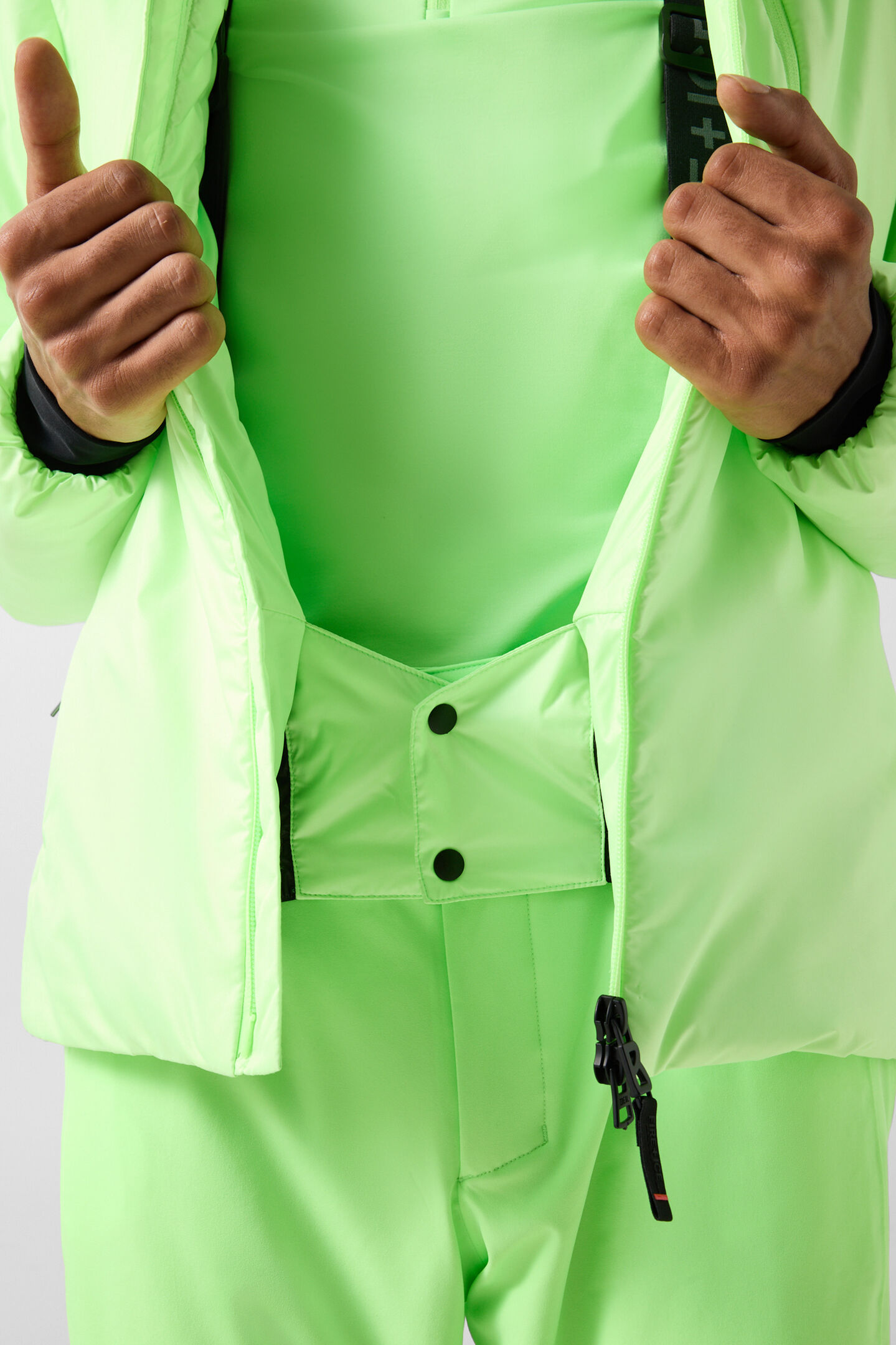 Yago ski jacket Neon green