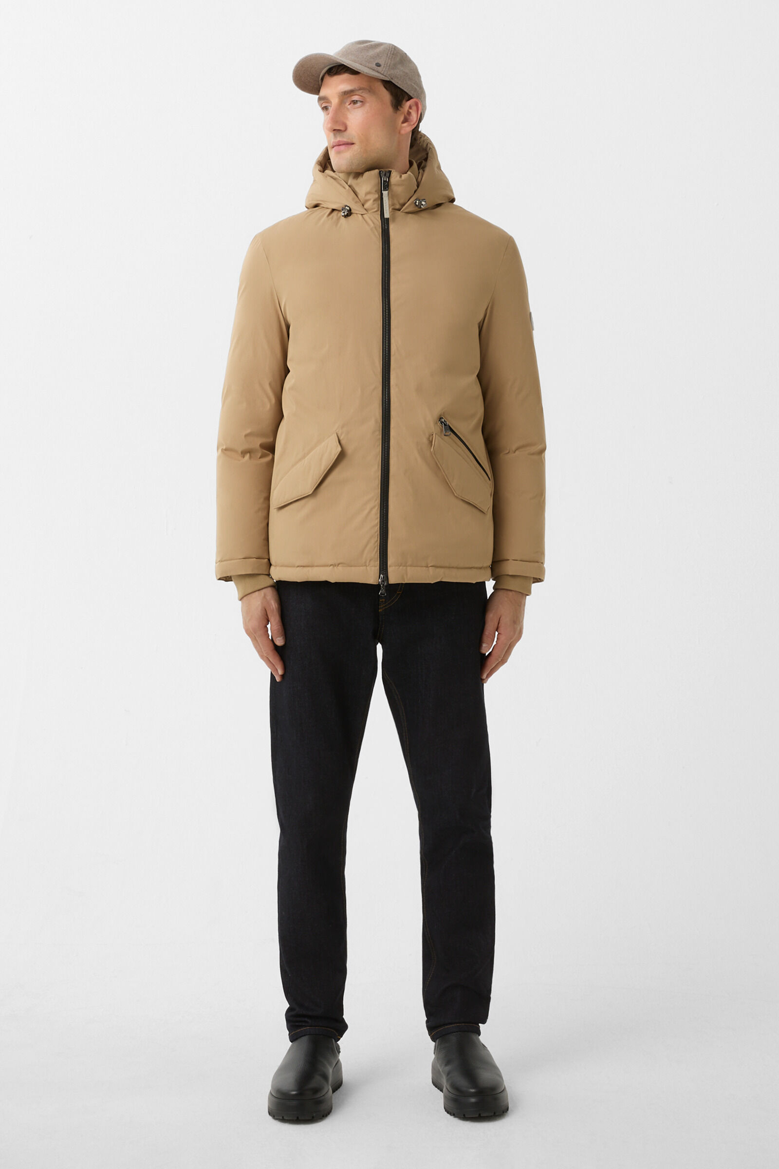 Gidon down jacket Camel
