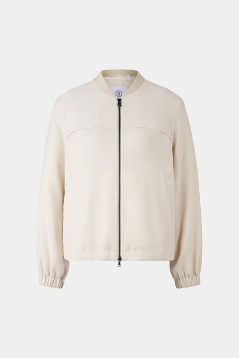 Sheila crêpe blouson Cream Sheila crêpe blouson Cream