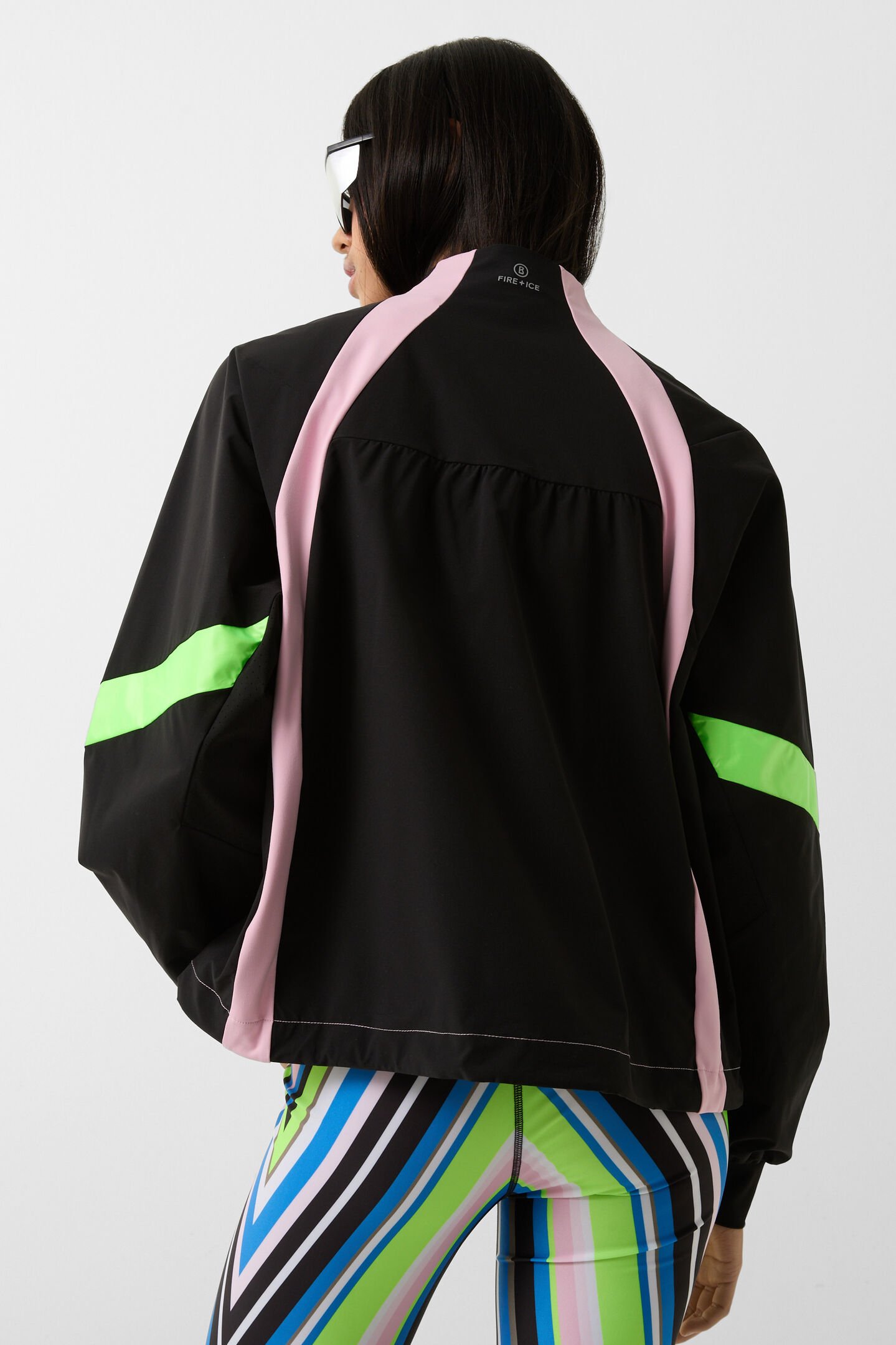 Alina functional jacket Black/pink