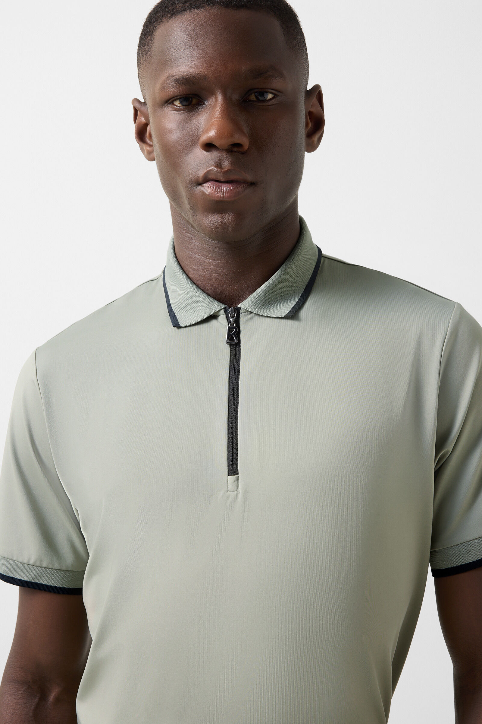 Funktions-Polo-Shirt Cody Eukalyptus