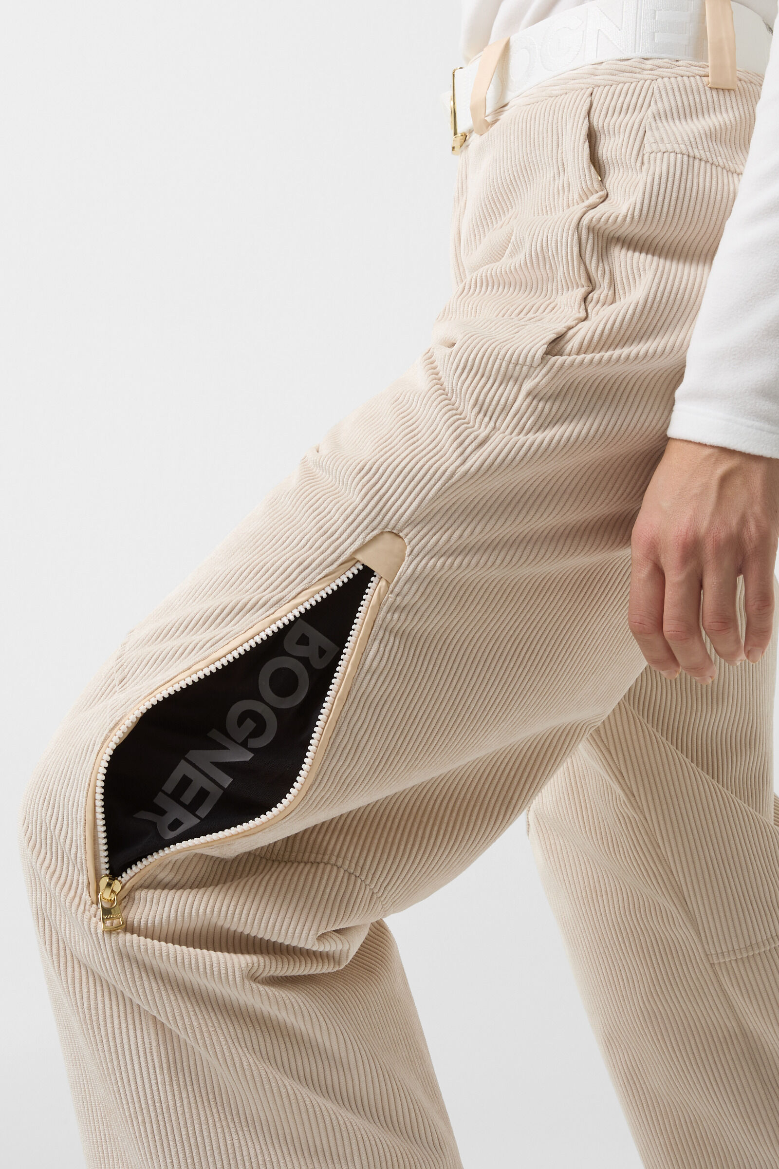 Corduroy ski trousers Any Sand