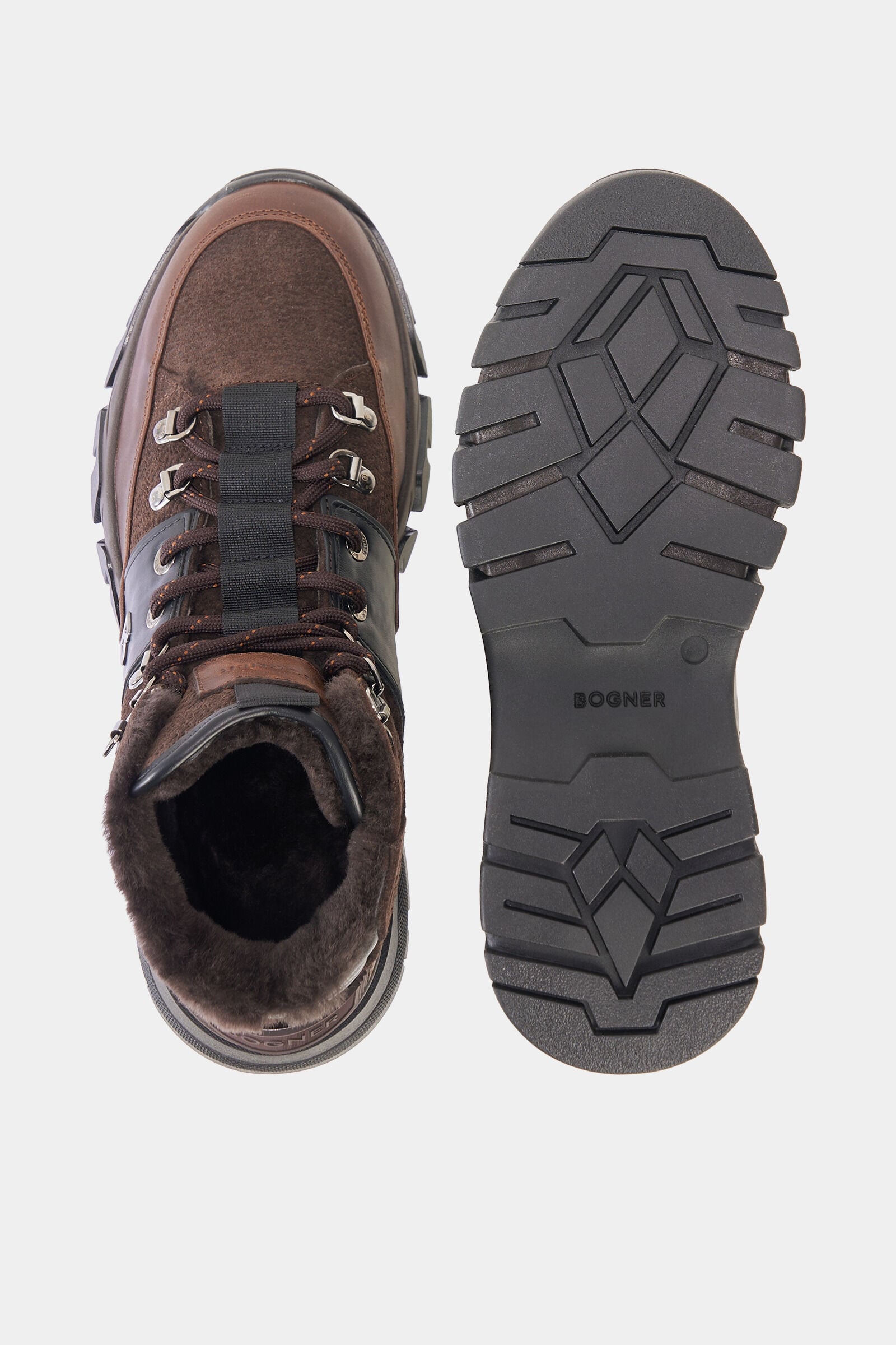 High Top Sneaker Copper Mountain Dunkelbraun