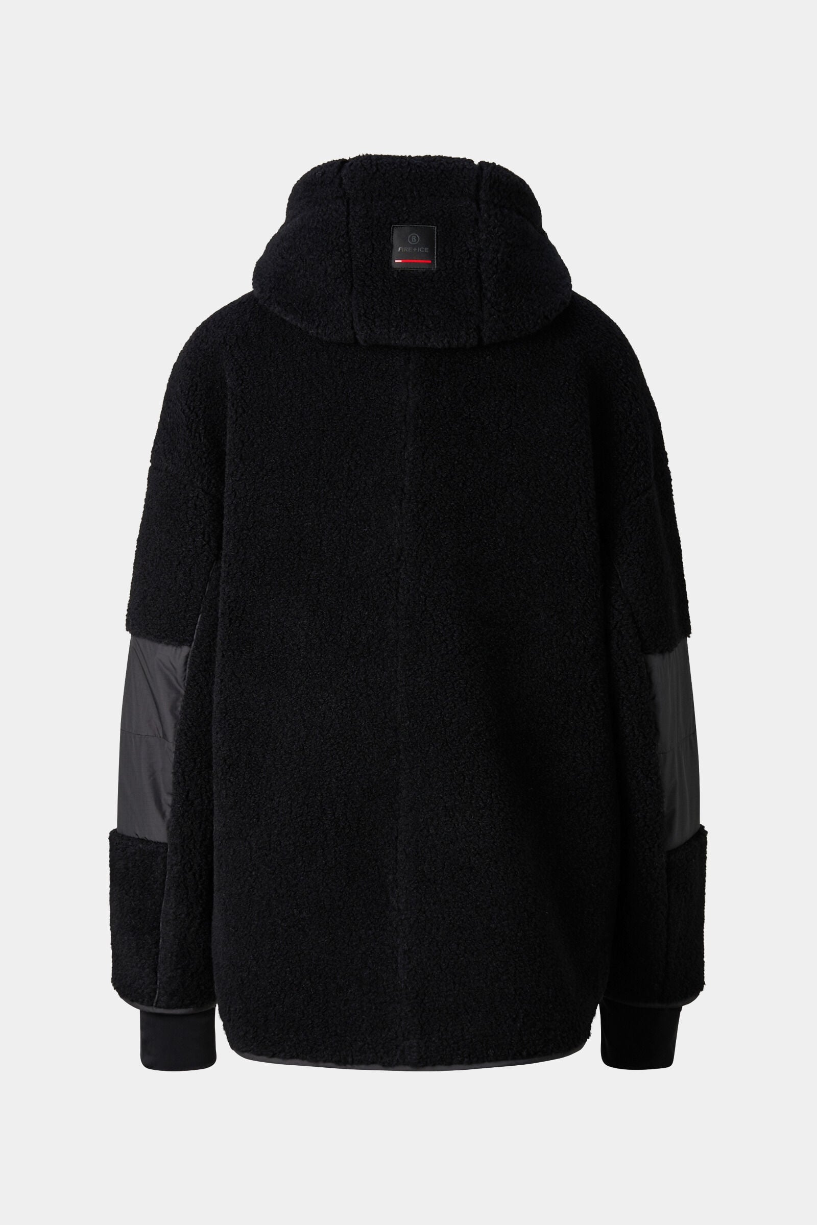 Naera Mid-Layer teddy jacket Black