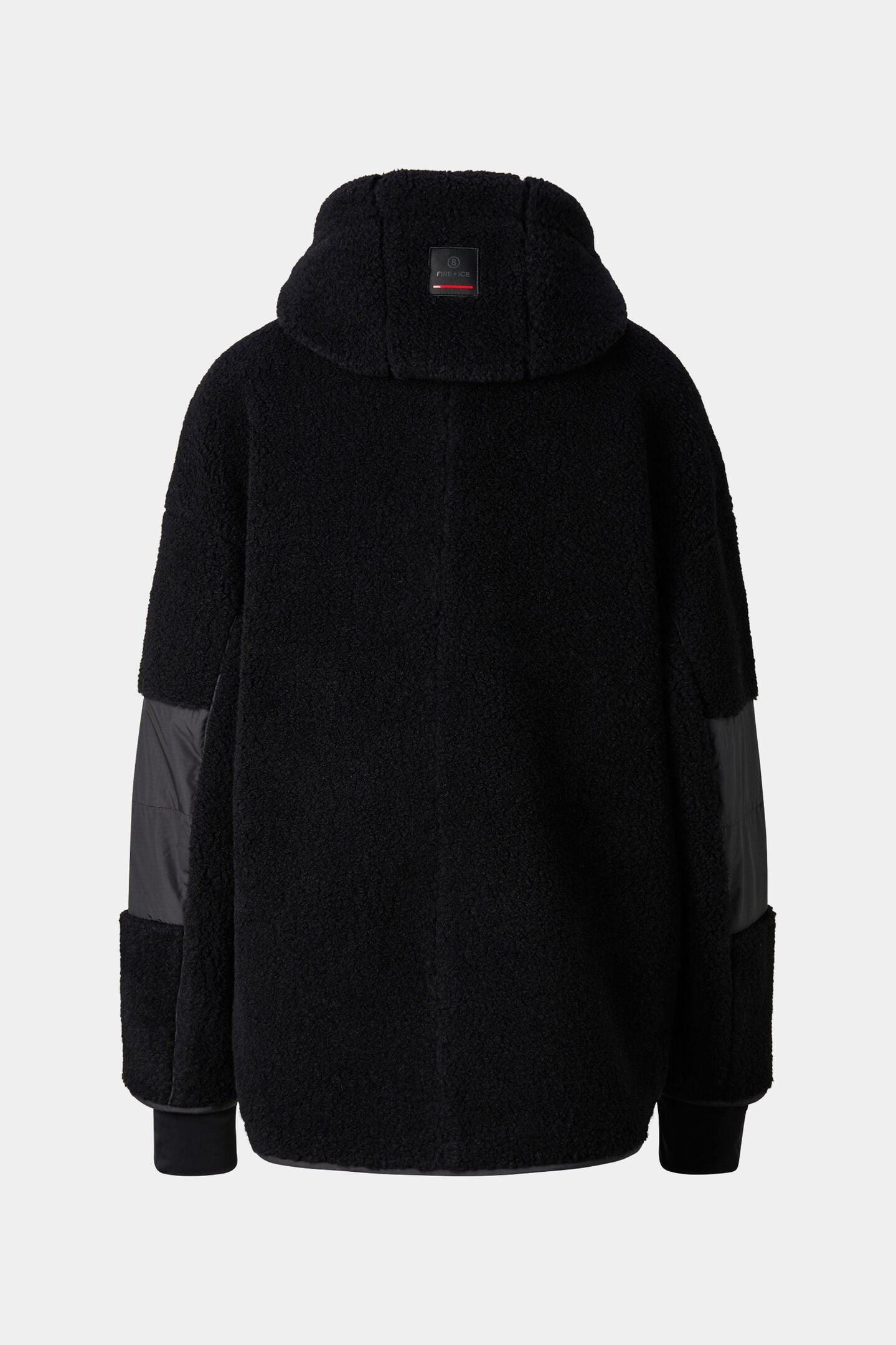 Naera Mid-Layer teddy jacket Black
