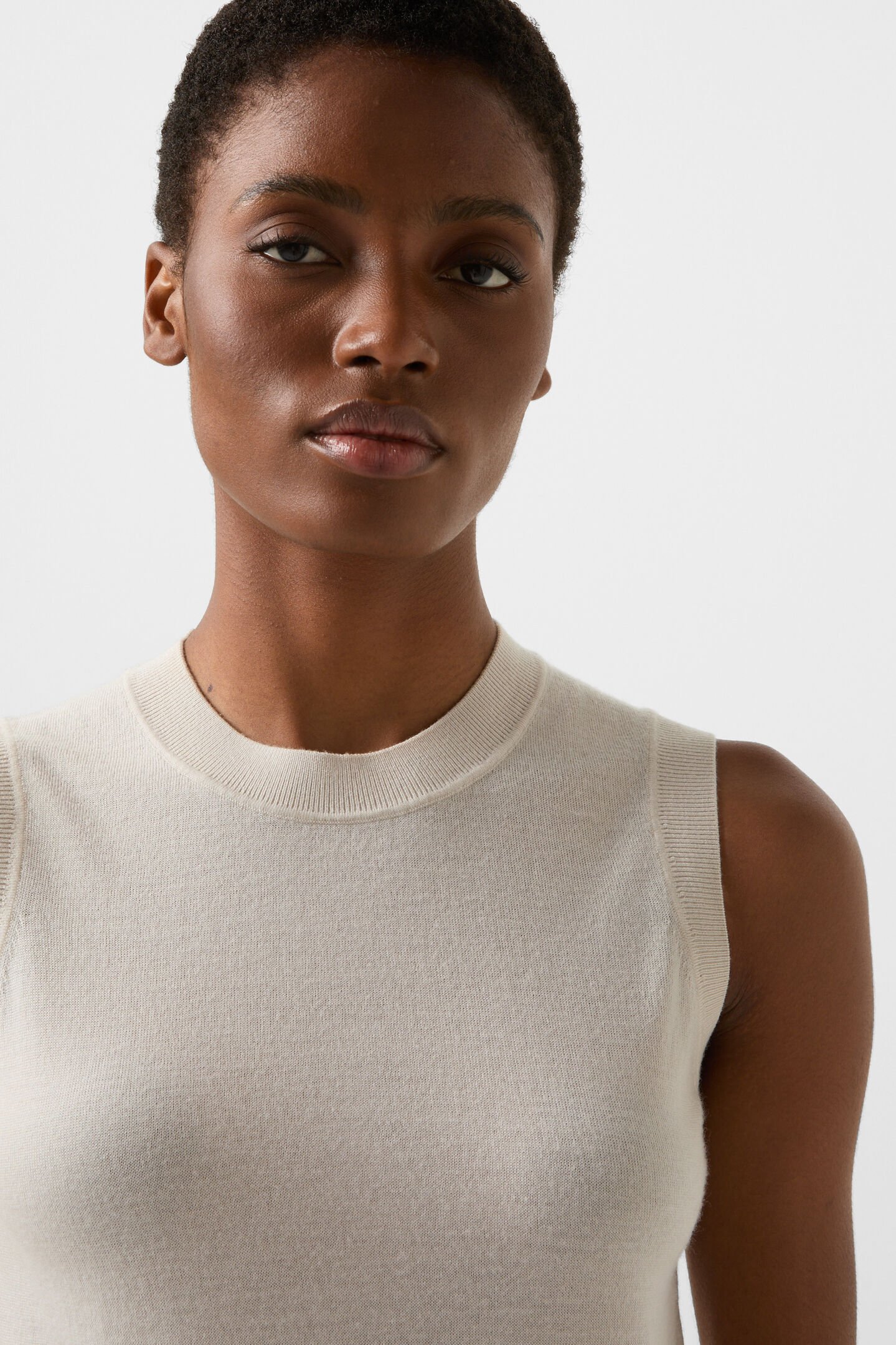 Strick-Top Isola Sand