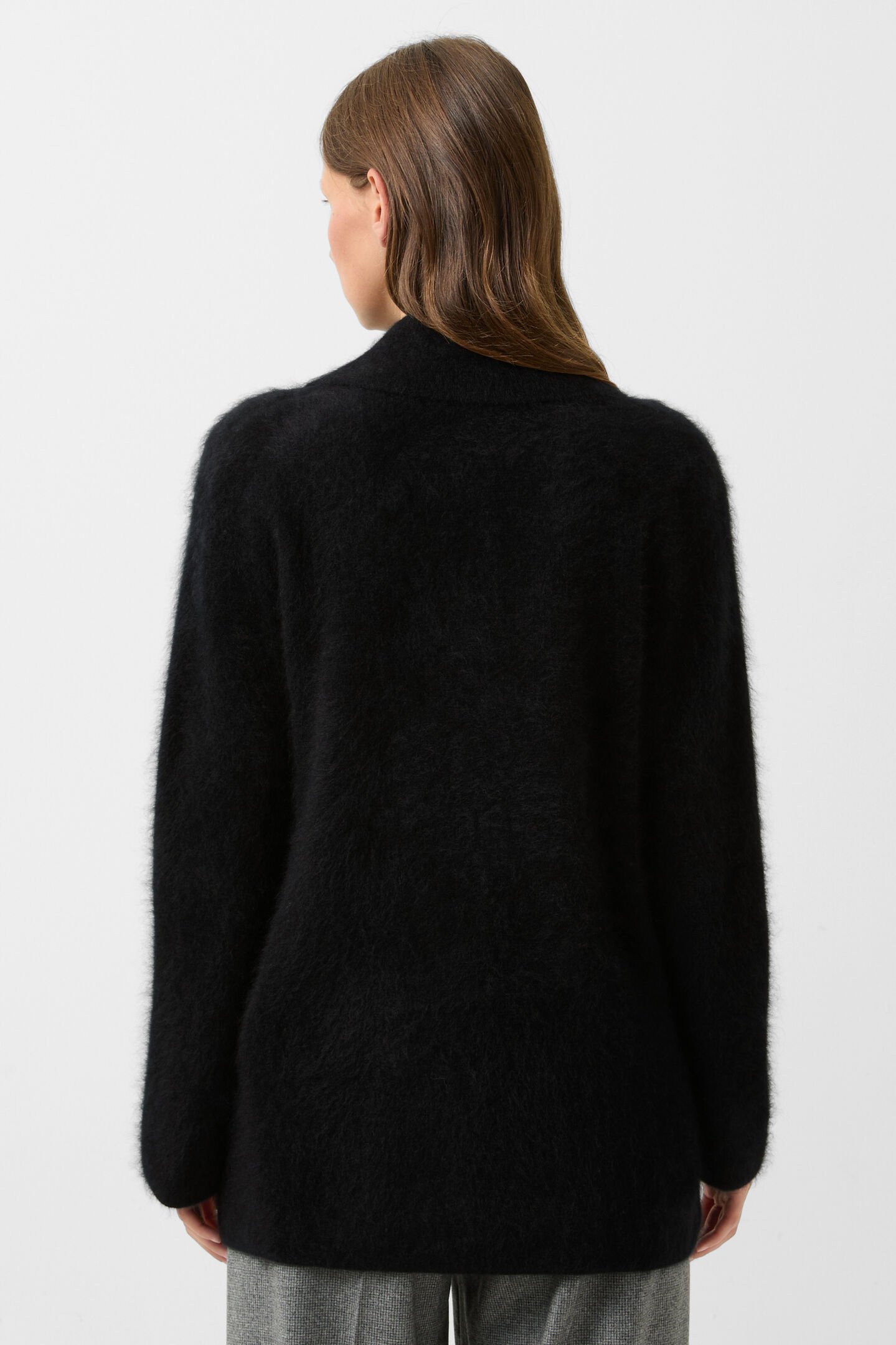 Kasjmier vest Jadie Zwart