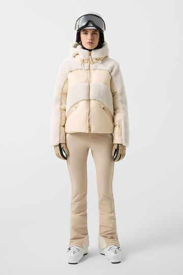 Dana down ski jacket Cream Dana down ski jacket Cream