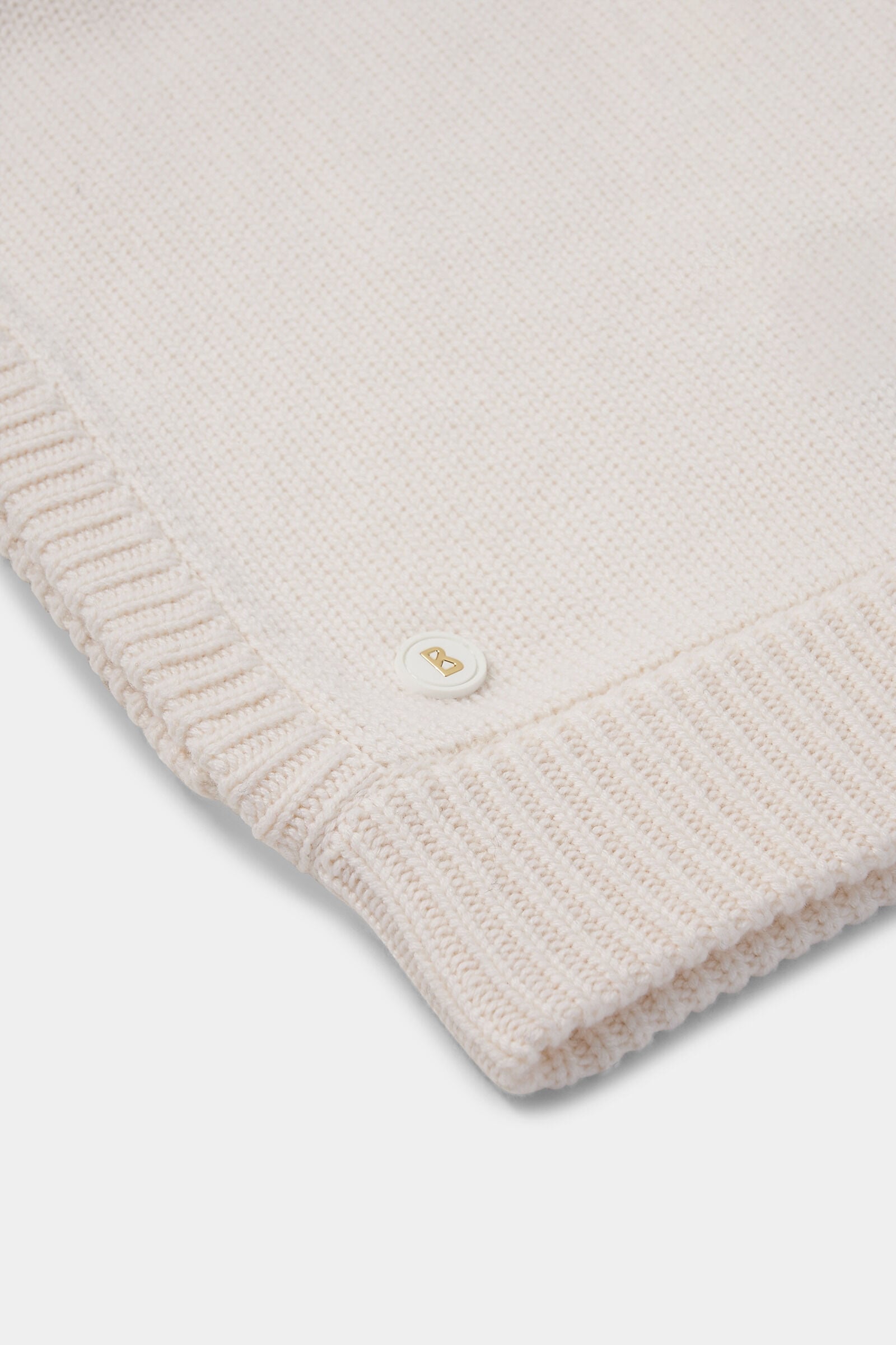 Berny Virgin Wool and Cashmere Balaclava Off-White
