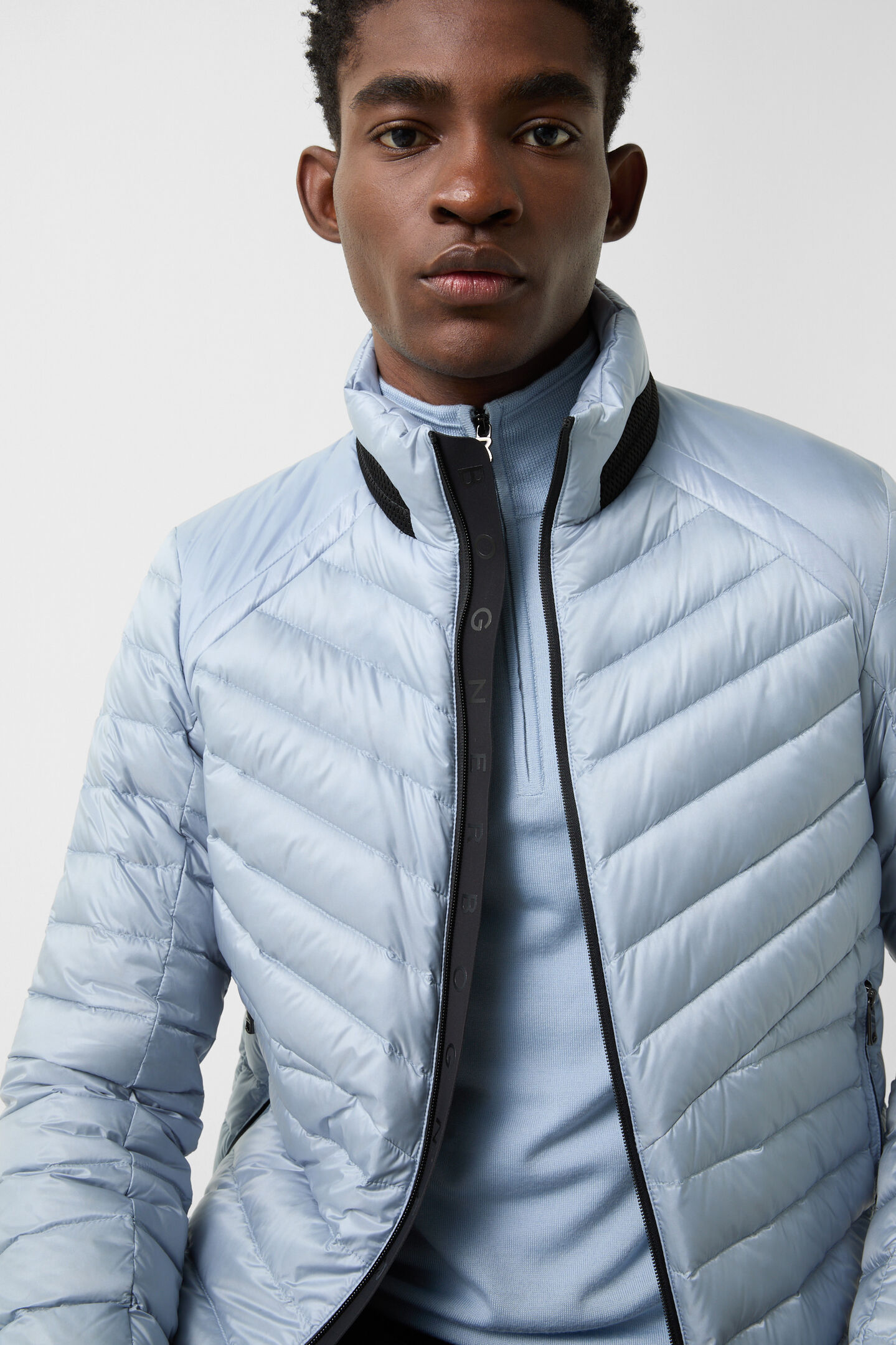 Liman lightweight down jacket Light blue
