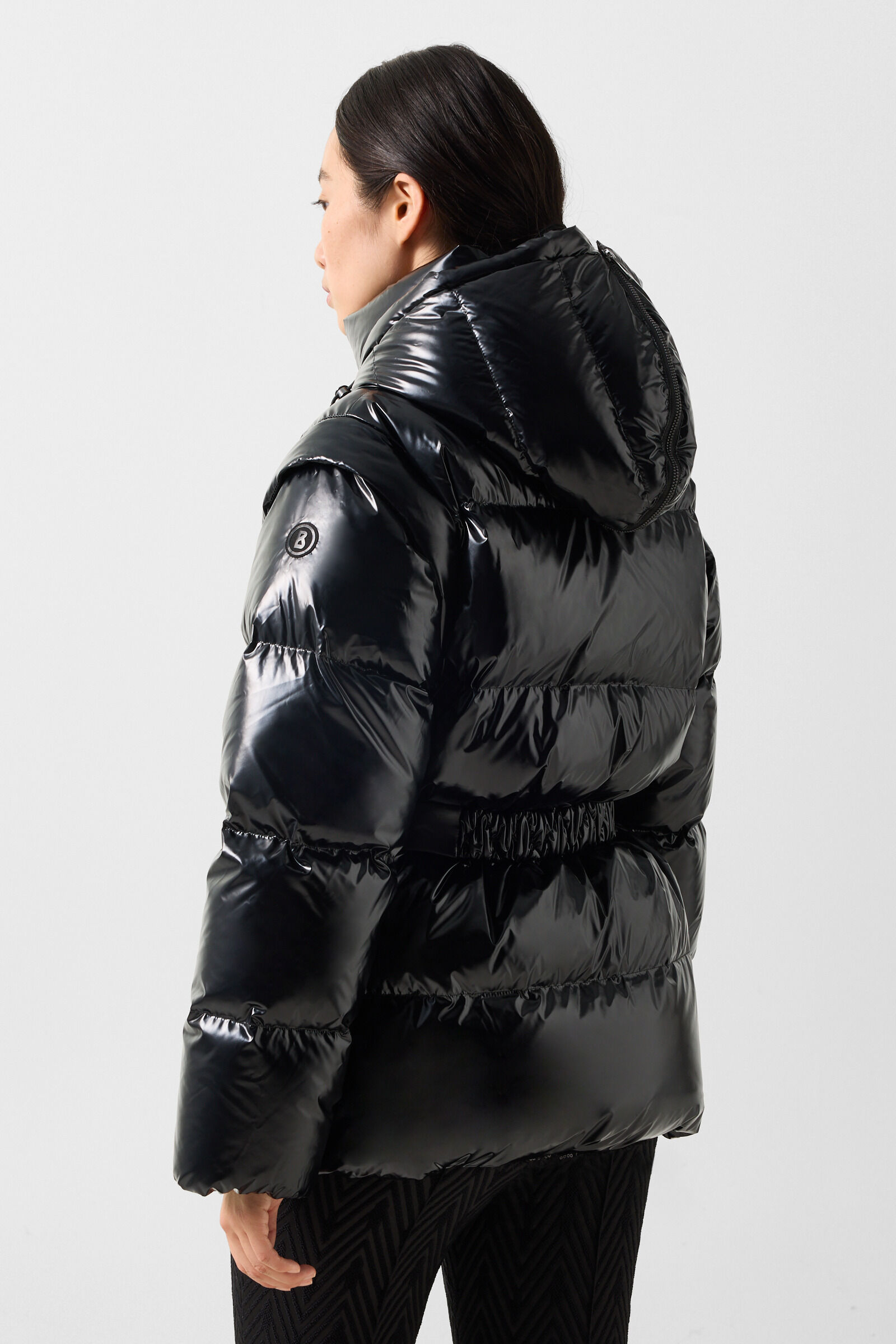 Inez 2-in-1 Down Jacket Black