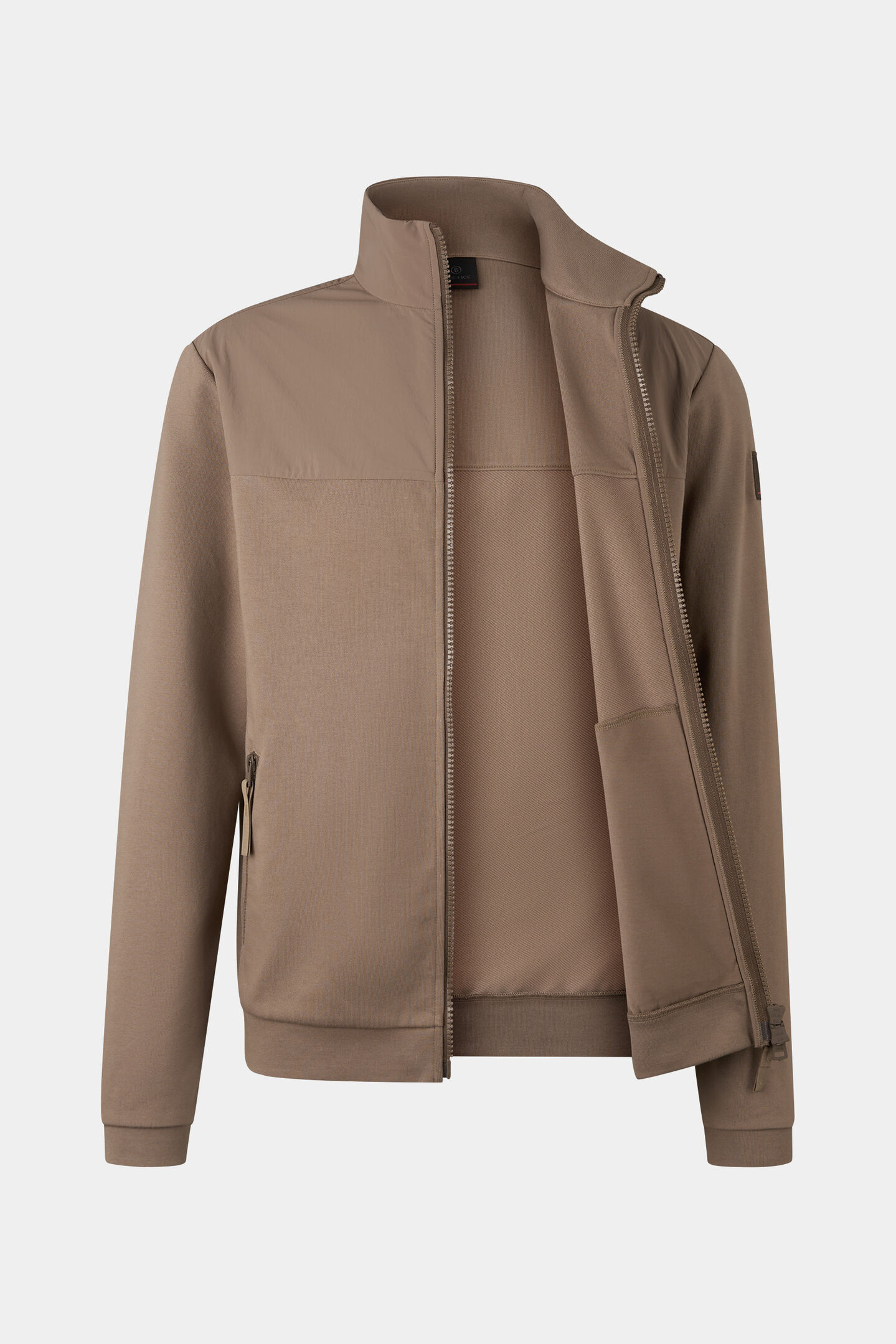 Dolan hybrid jersey jacket Caramel