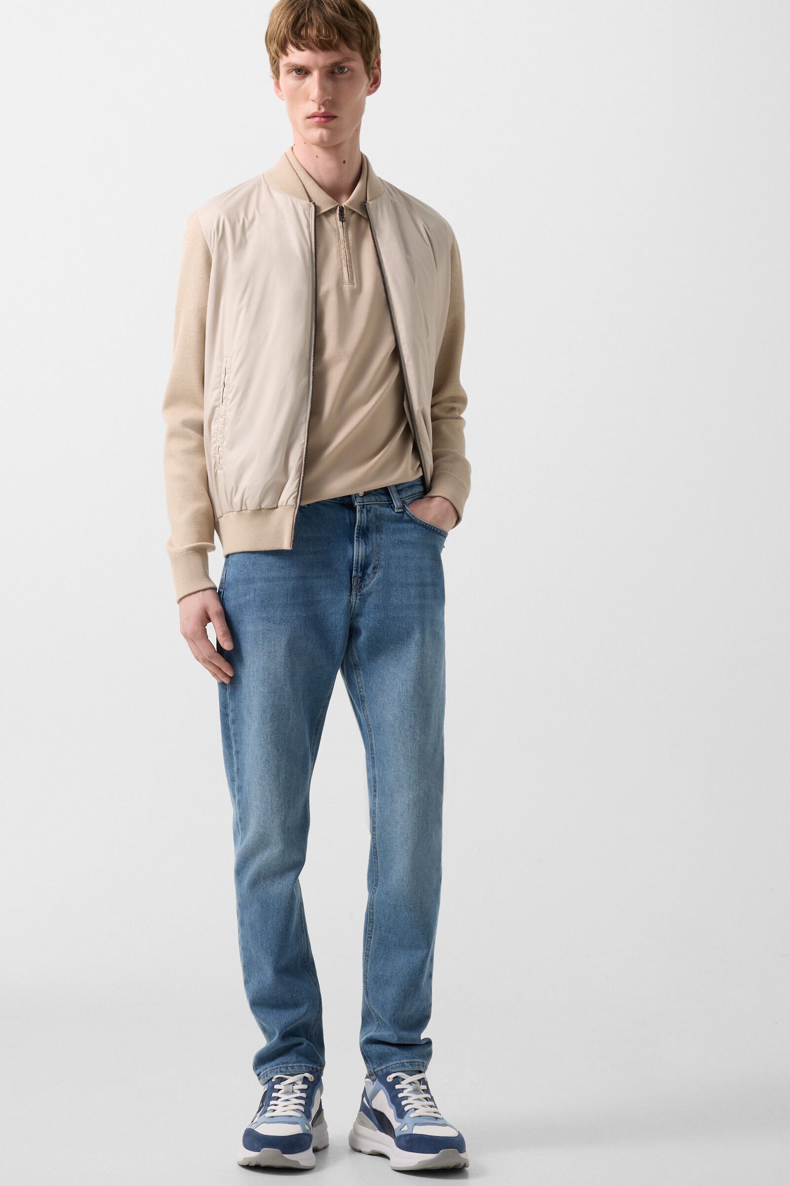 Timo polo shirt Beige