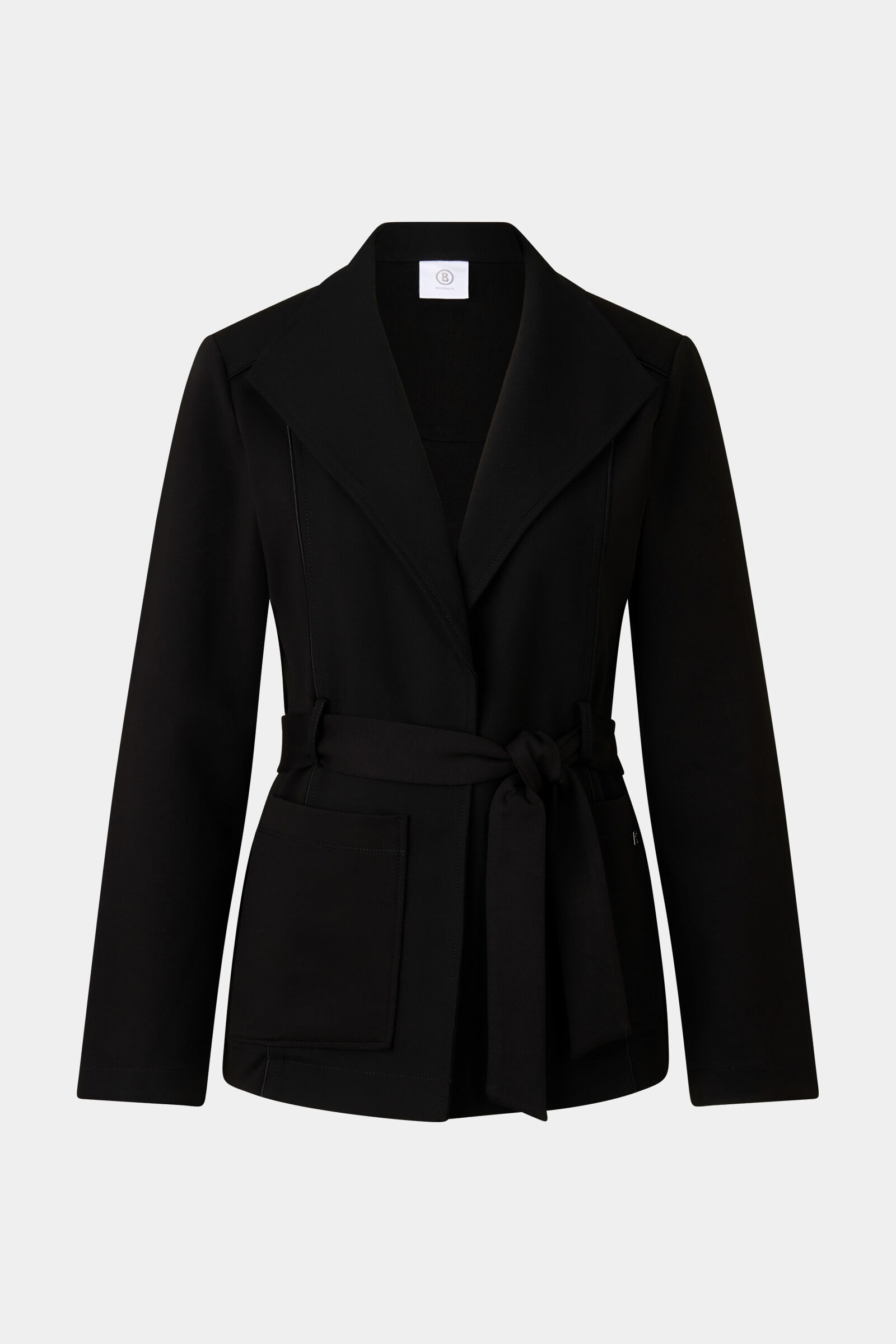 Benisha jersey blazer Black