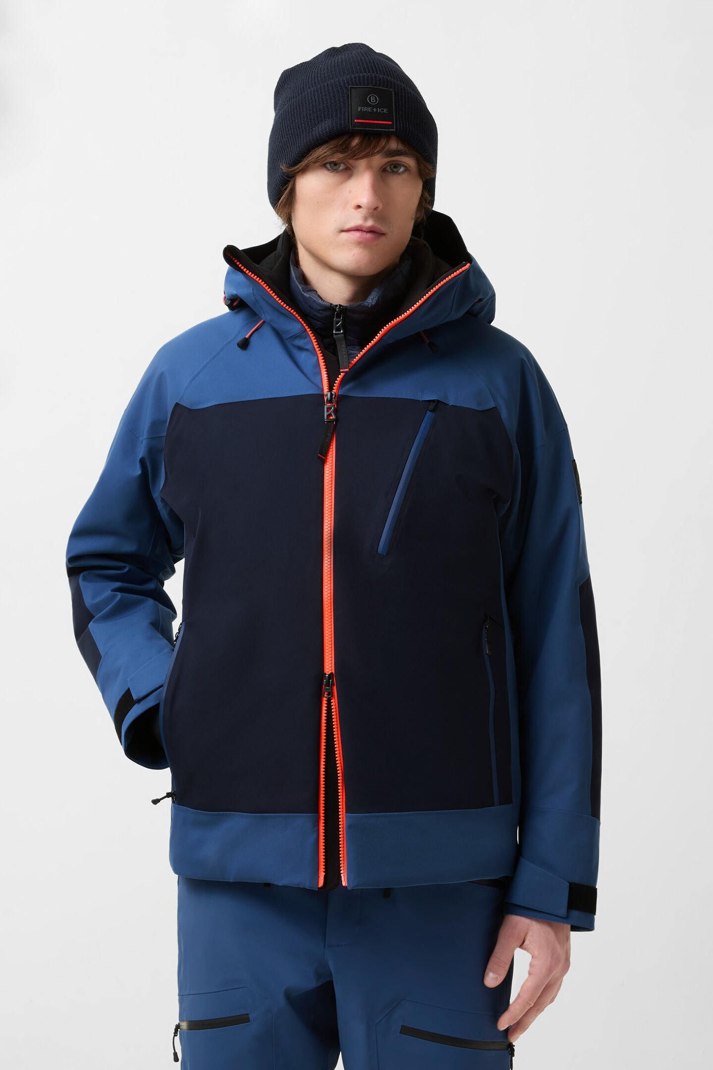 Tajo ski-jas Marineblauw/blauw