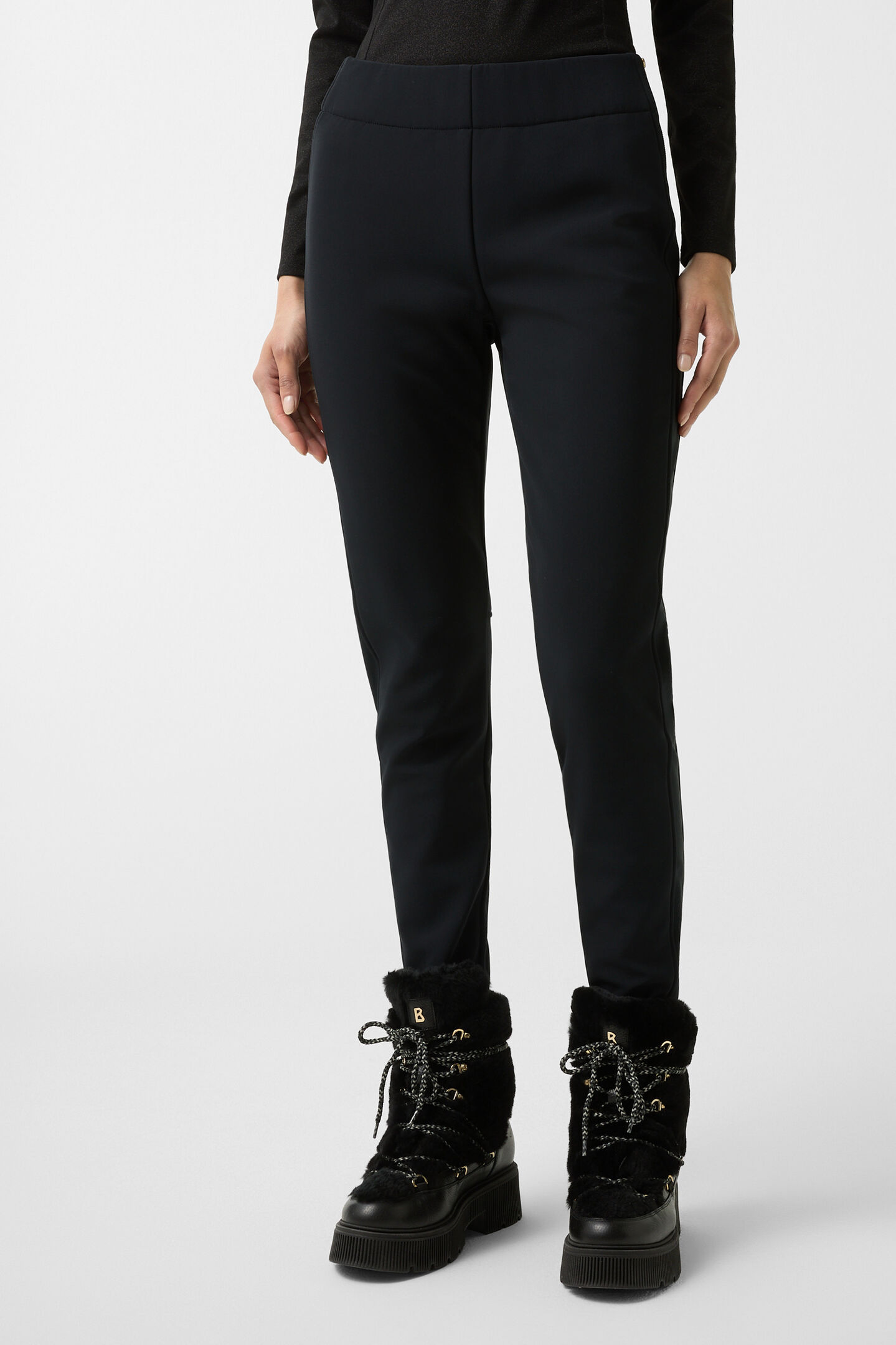 Roma softshell functional trousers Black