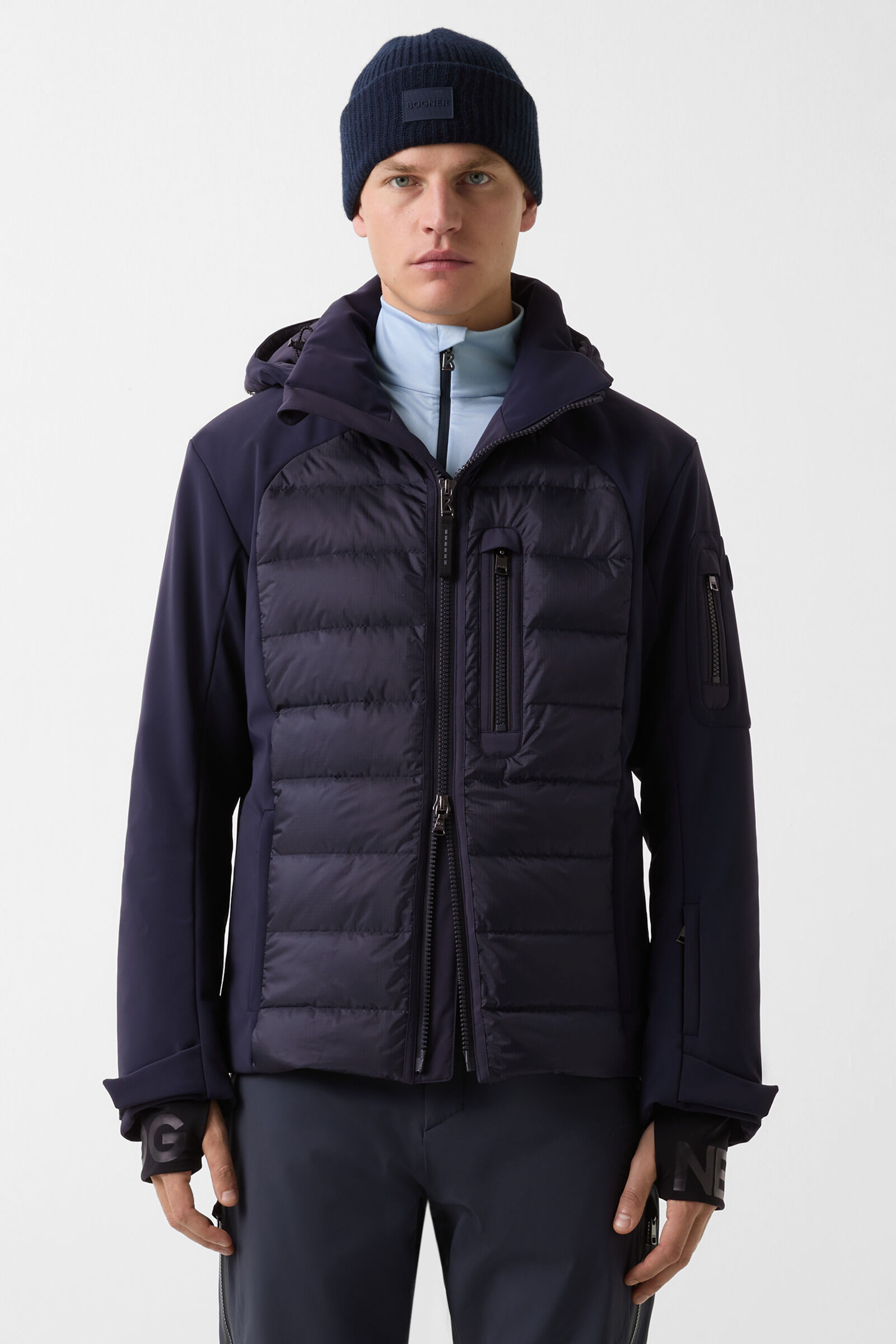 Zoran softshell ski jacket Navy blue