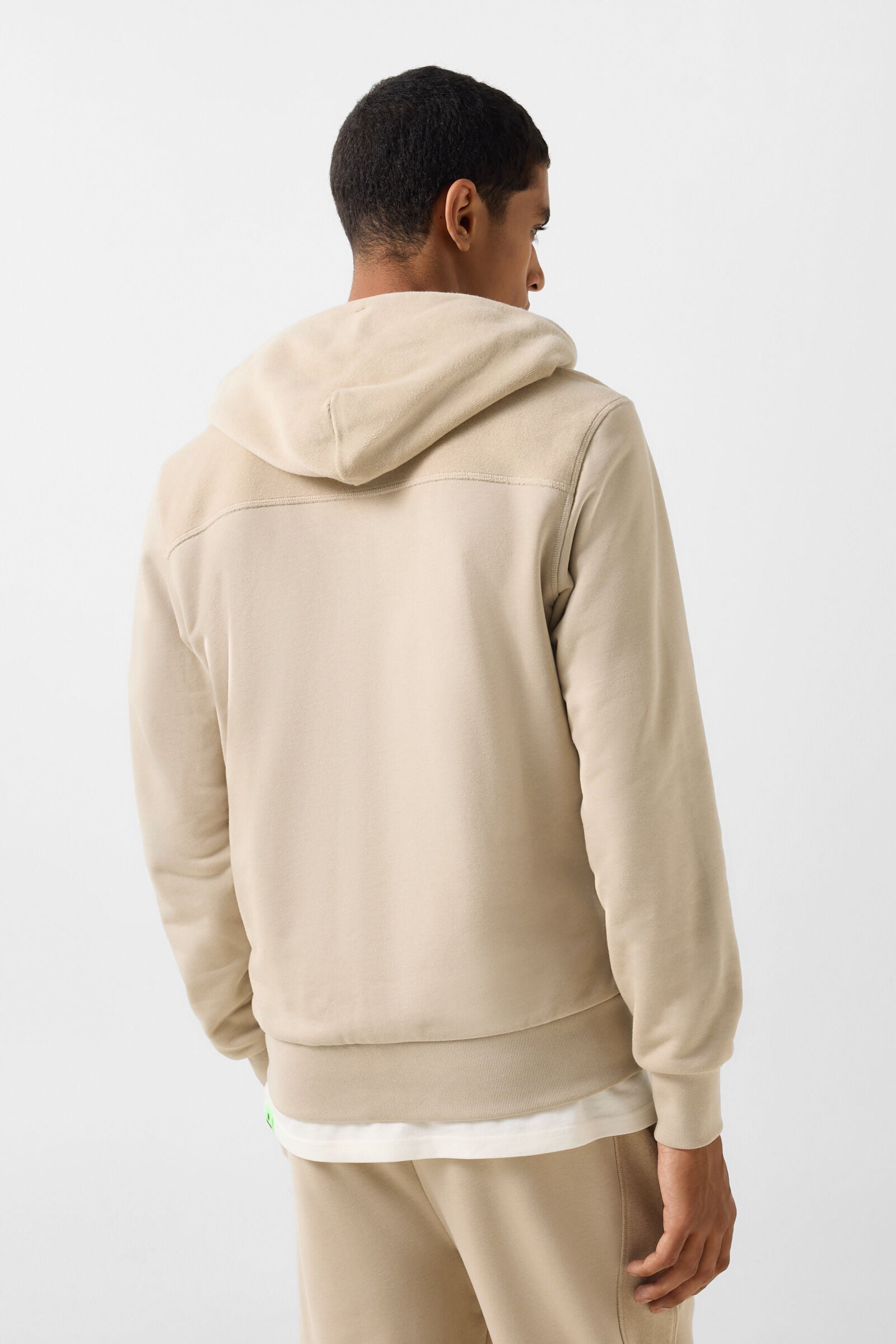 Kano cotton jersey jacket Beige