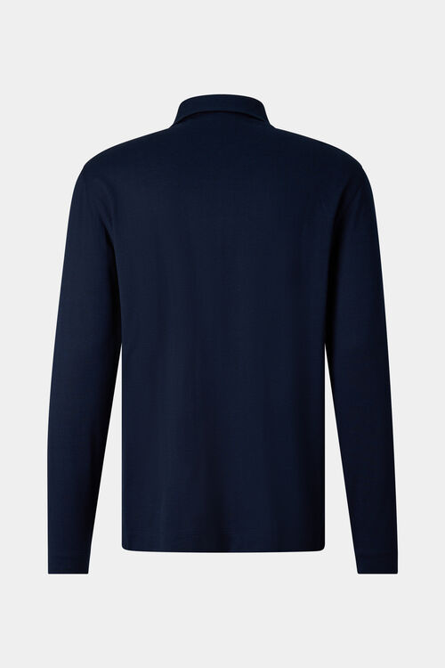 Bailey polo long-sleeved top Navy