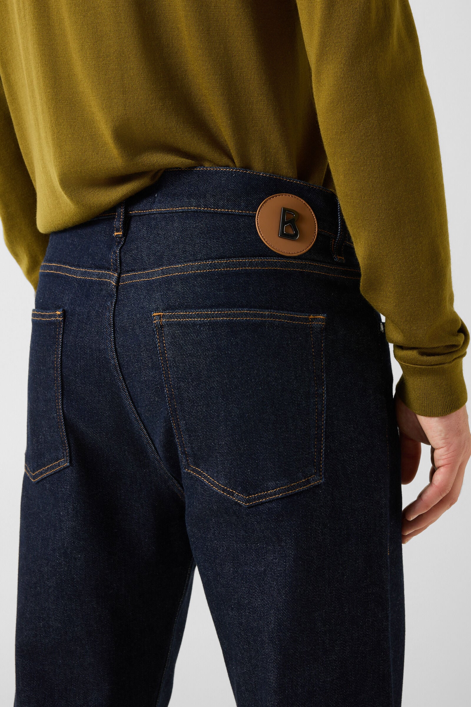 Travis Straight-Fit Jeans Dark Denim Blue