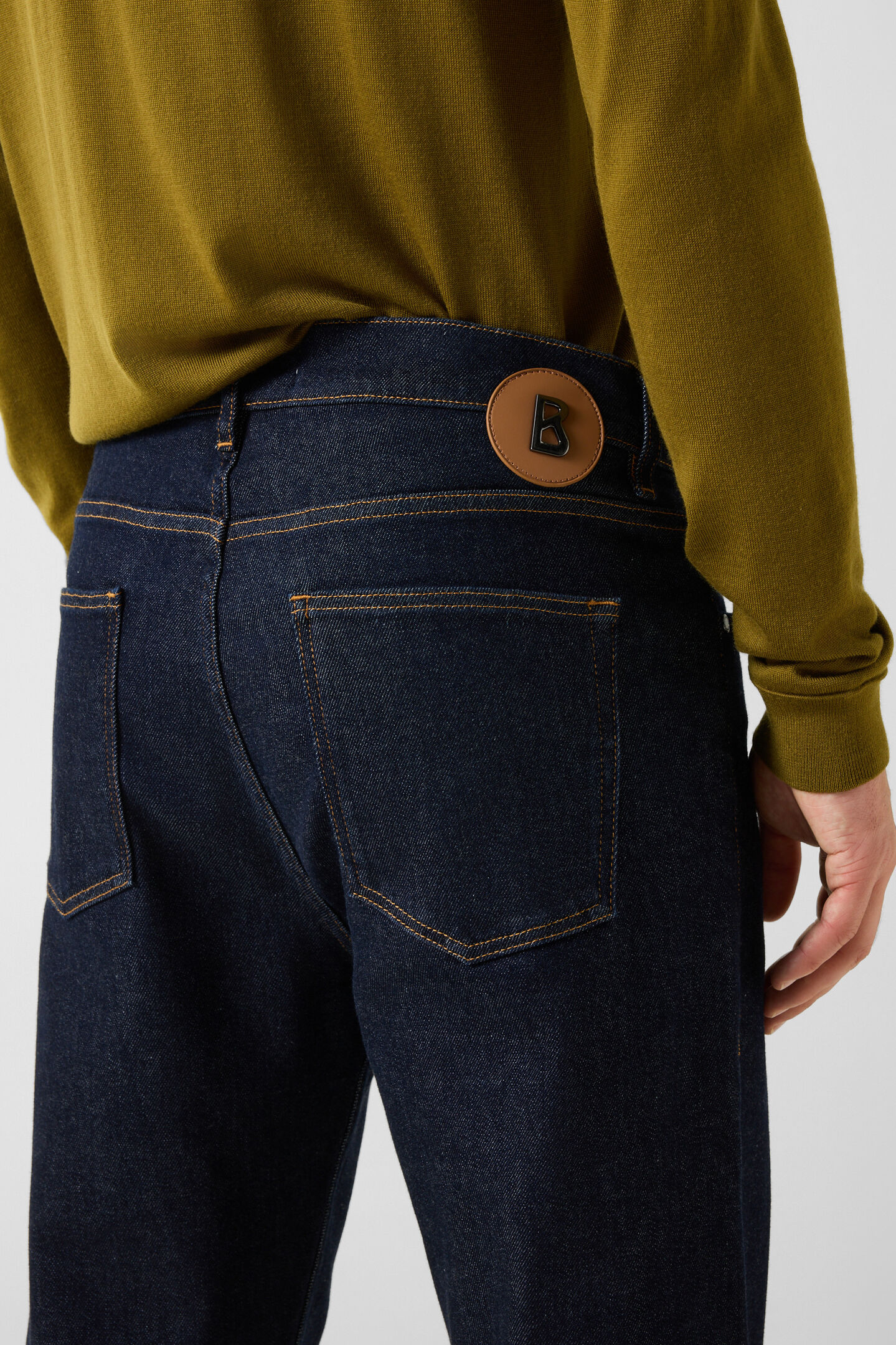 Travis Straight-Fit Jeans Dark Denim Blue