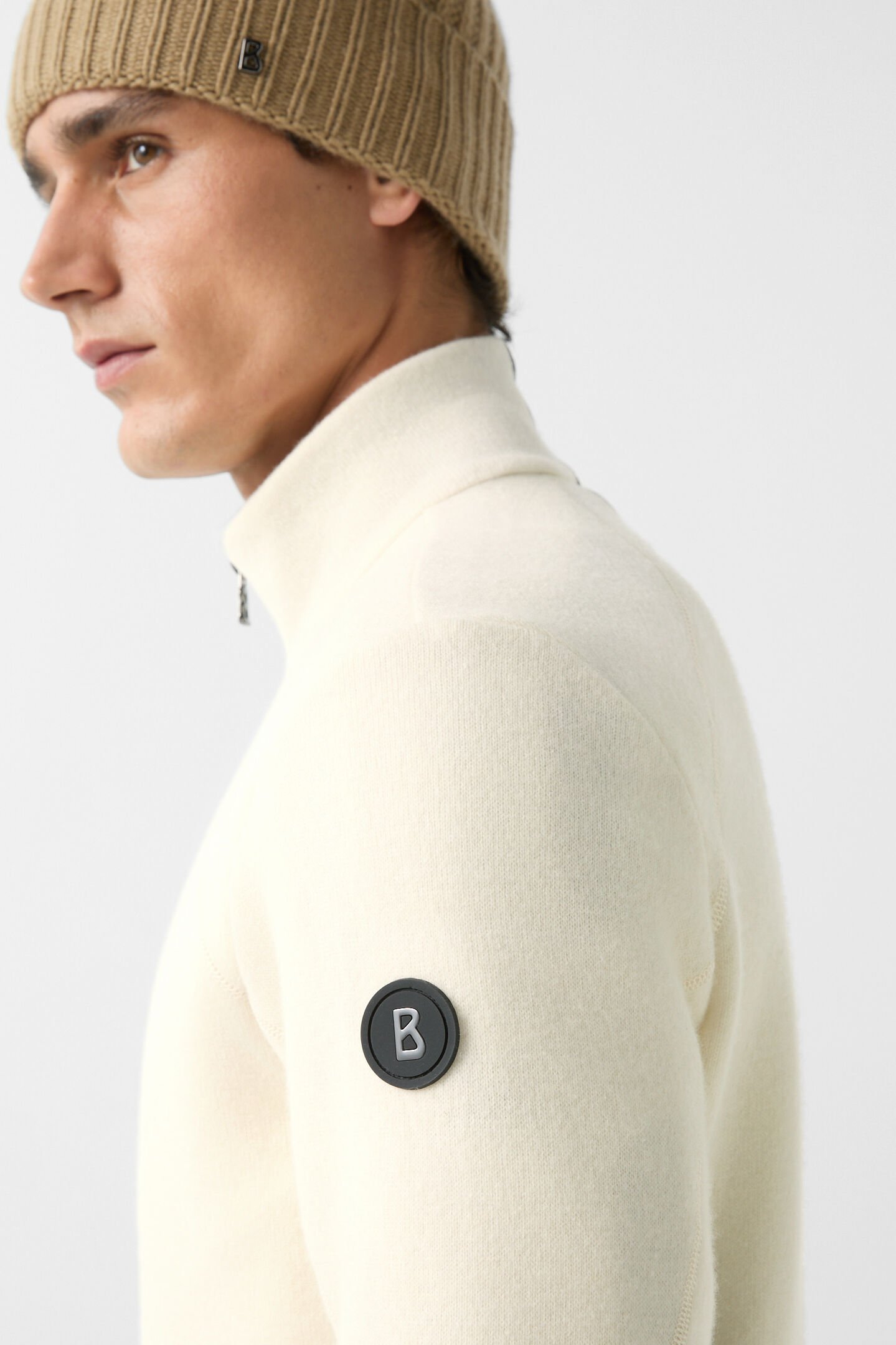 Midlayer Curtis Off-white/black