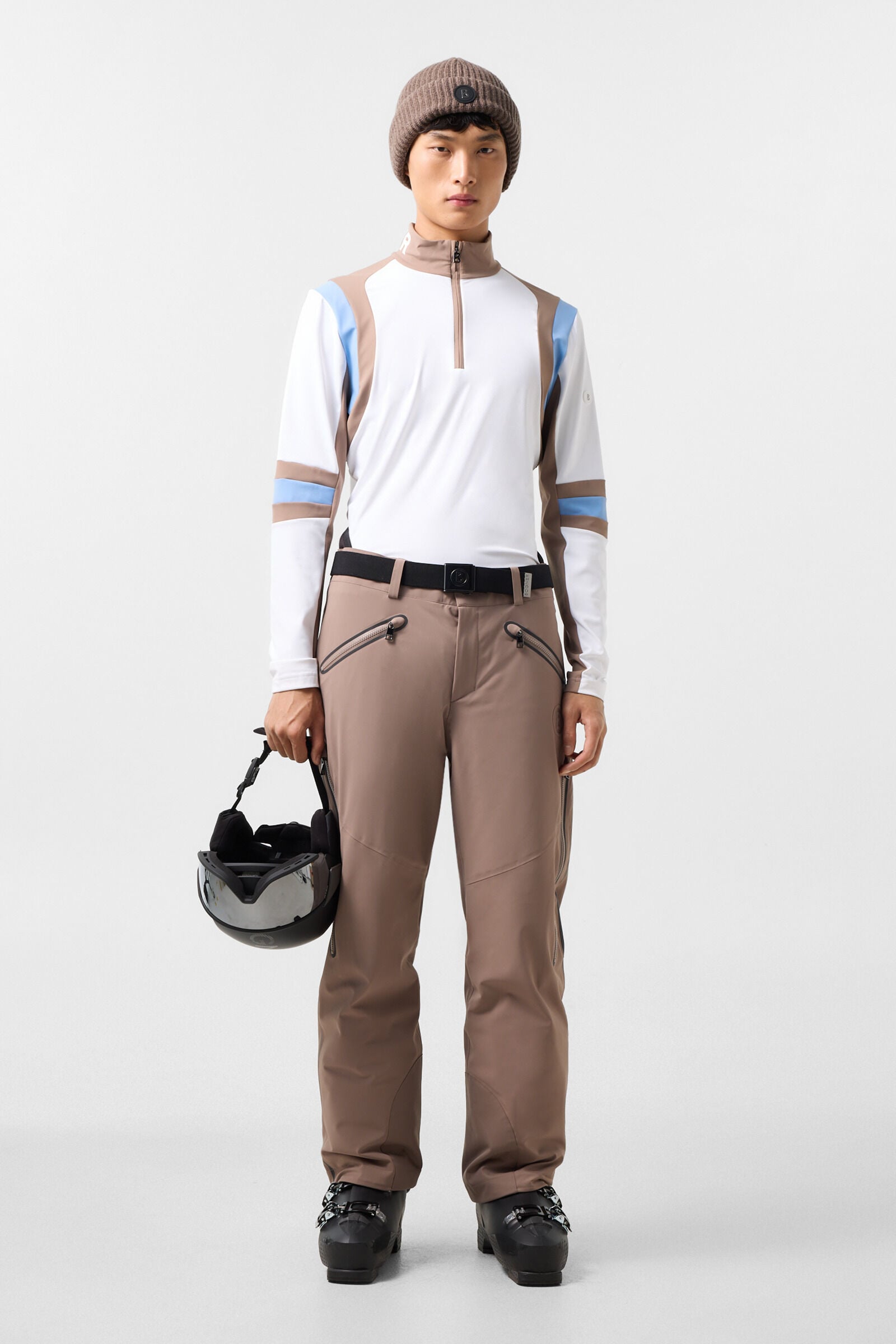 First Layer Clark Off-white/Brown/Blue