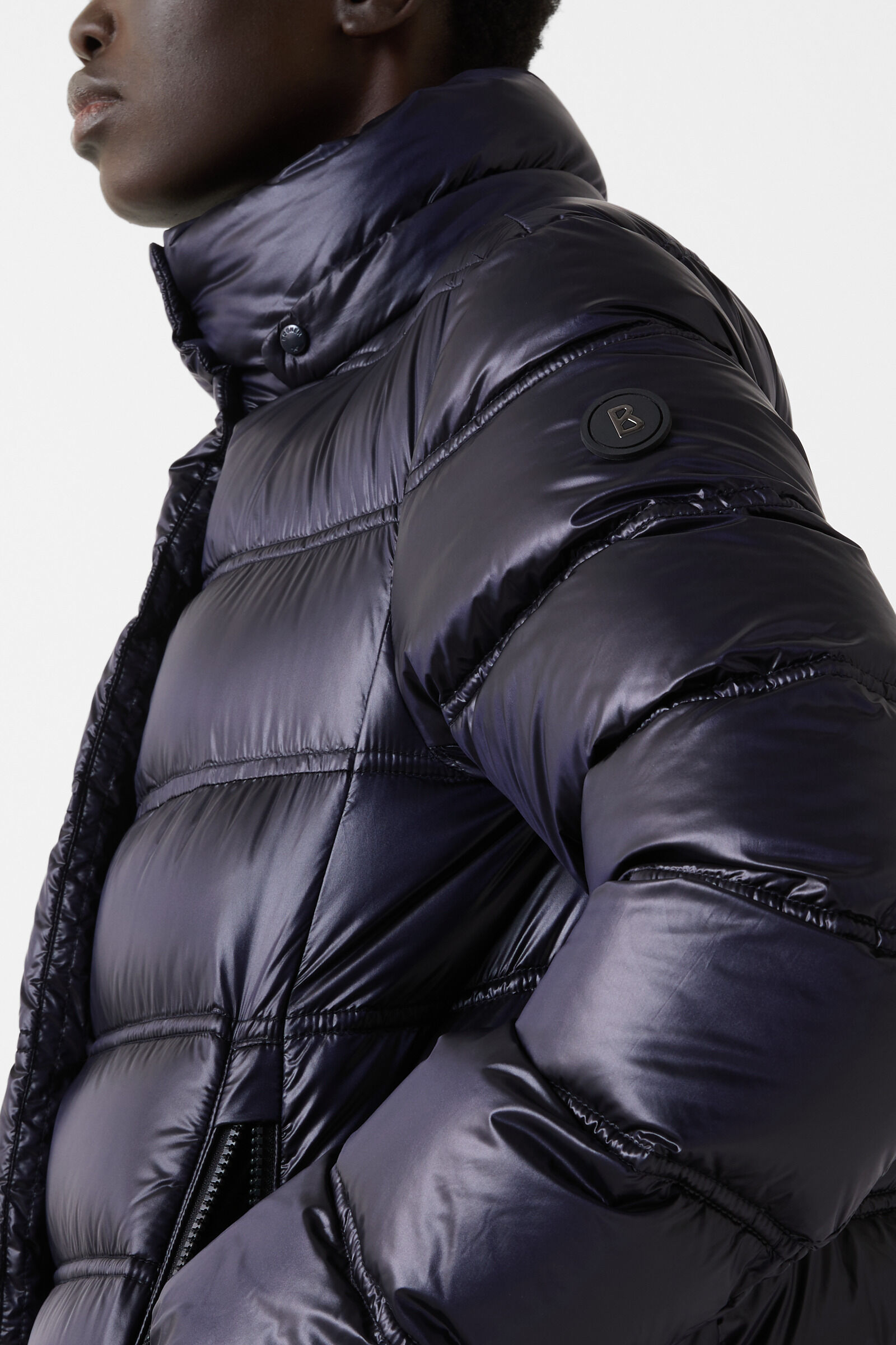 Leslie down jacket Navy blue