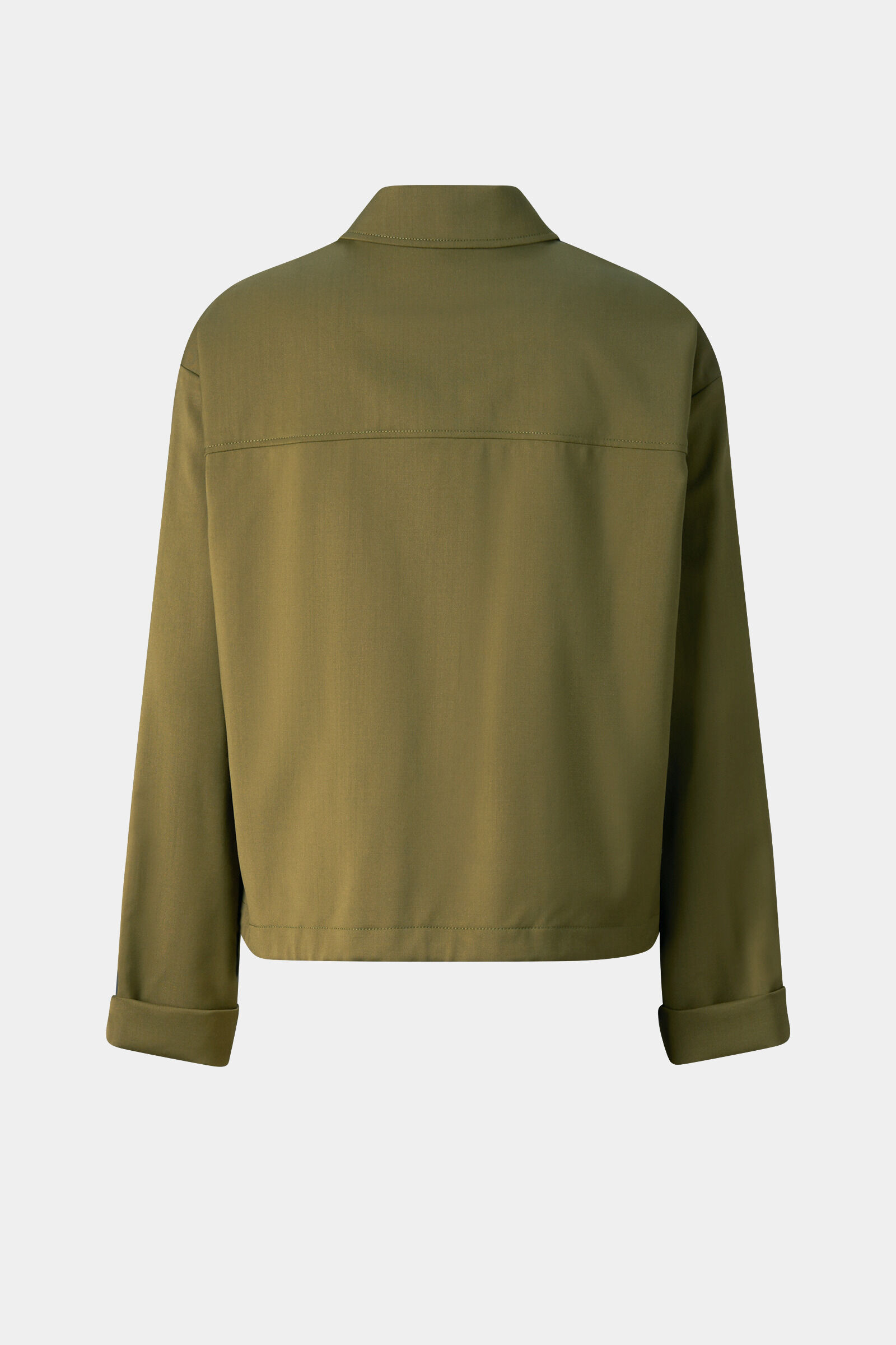 Elody virgin wool blouse Olive