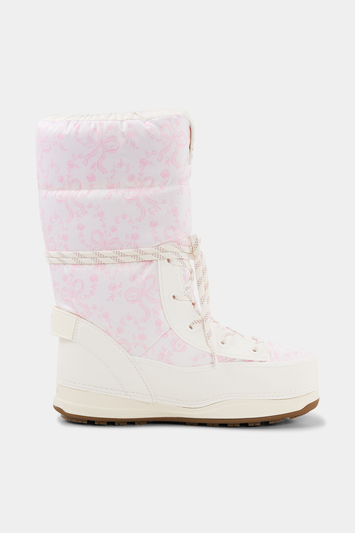 Snow boots Les Arcs Pink/Off-White