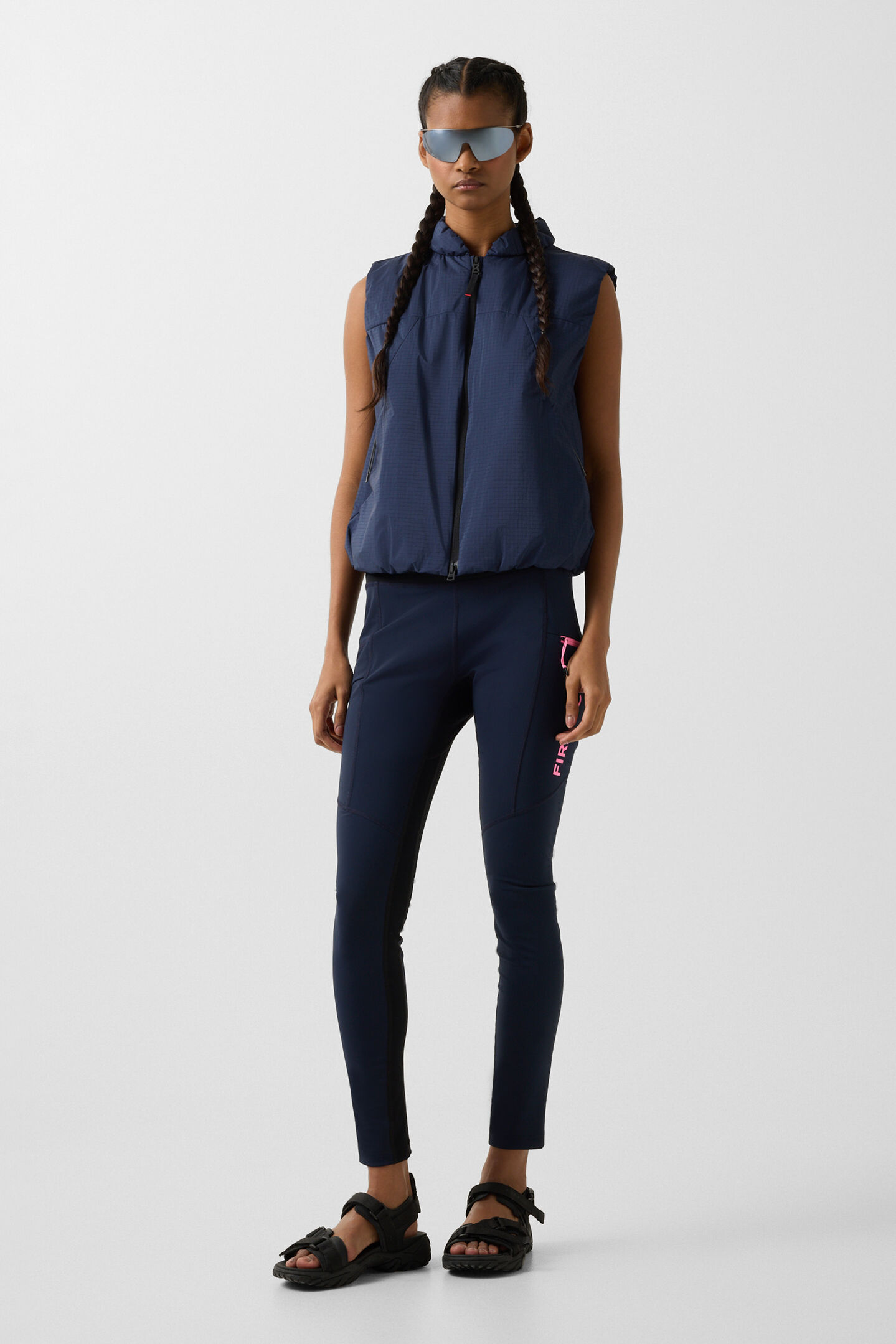 Lightweight functional waistcoat Kaila Dark blue