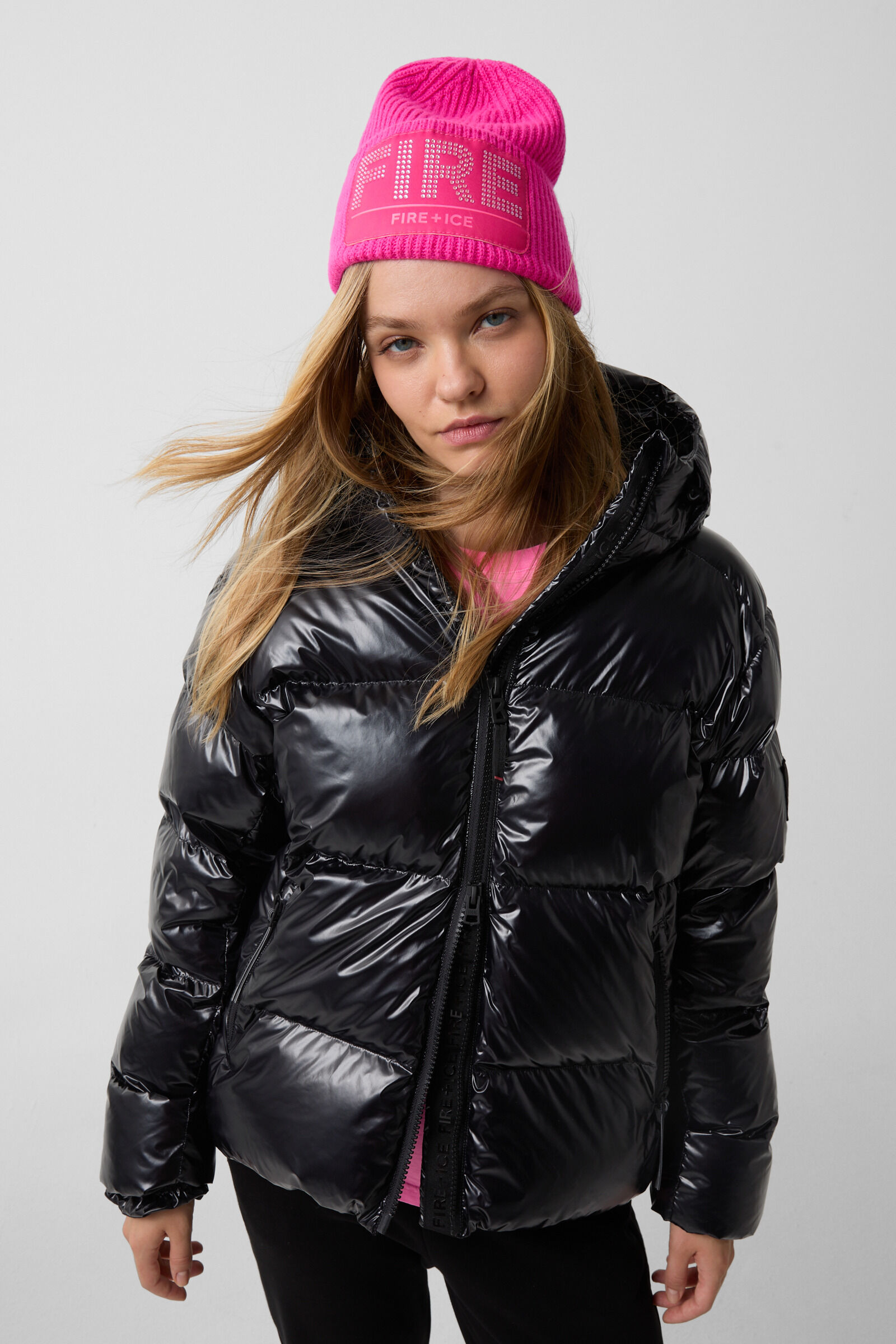 Vally down jacket Black