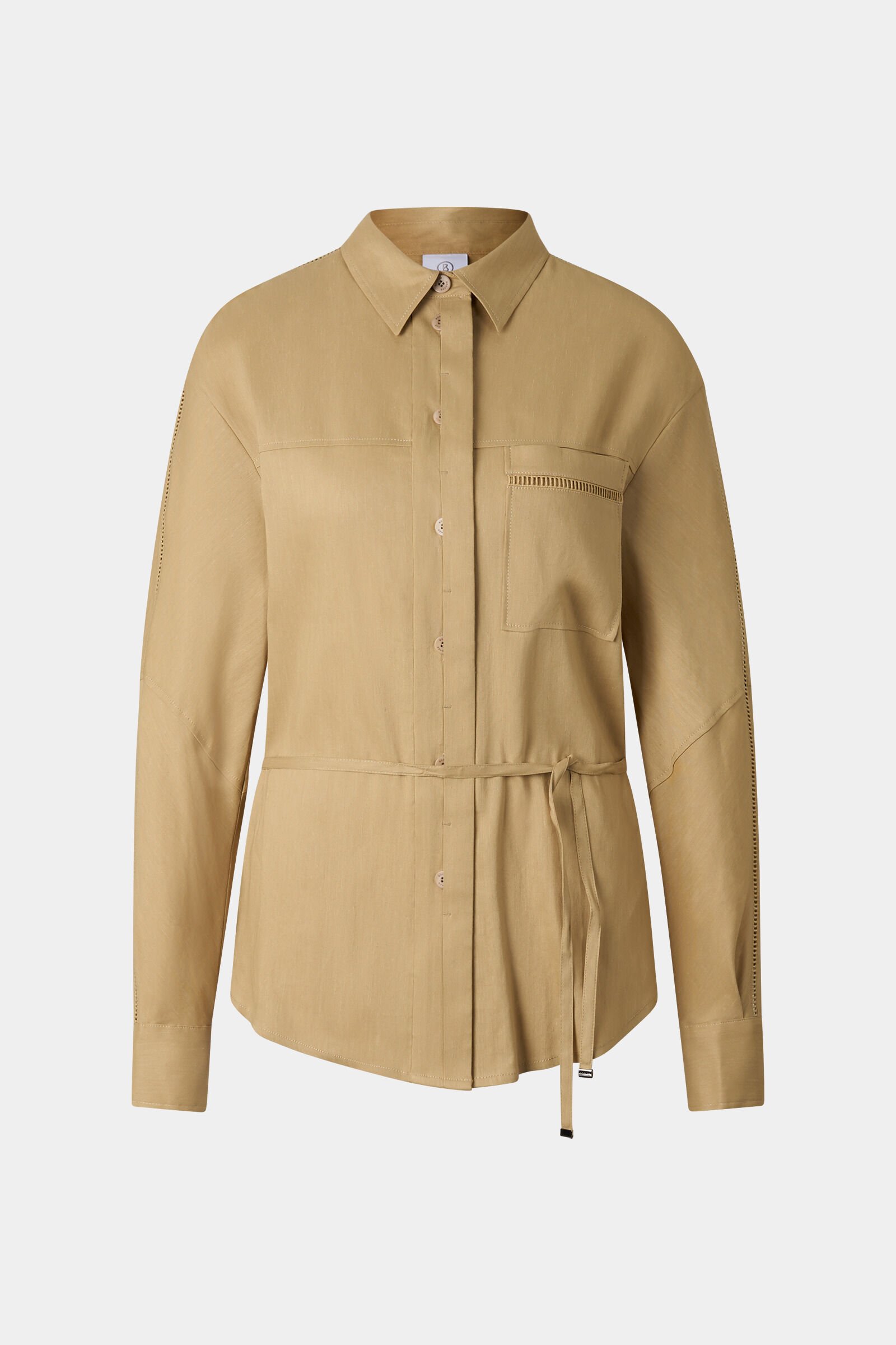 Hemdbluse Catrina Camel