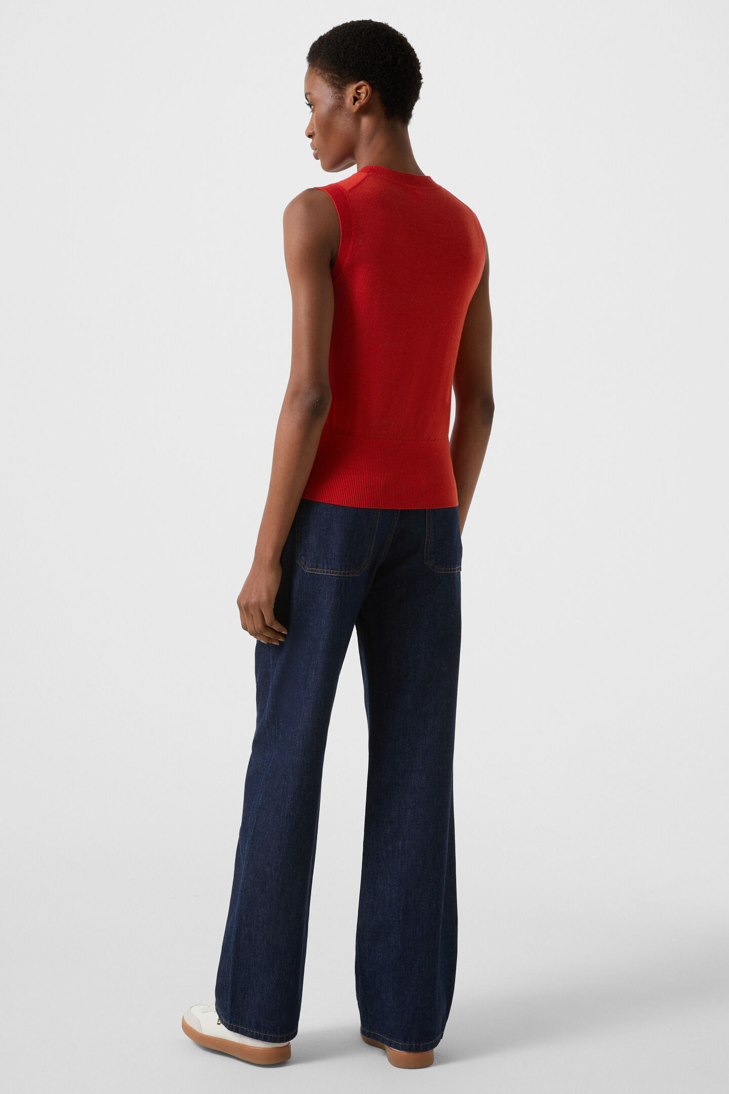 Knitted top Isola Red