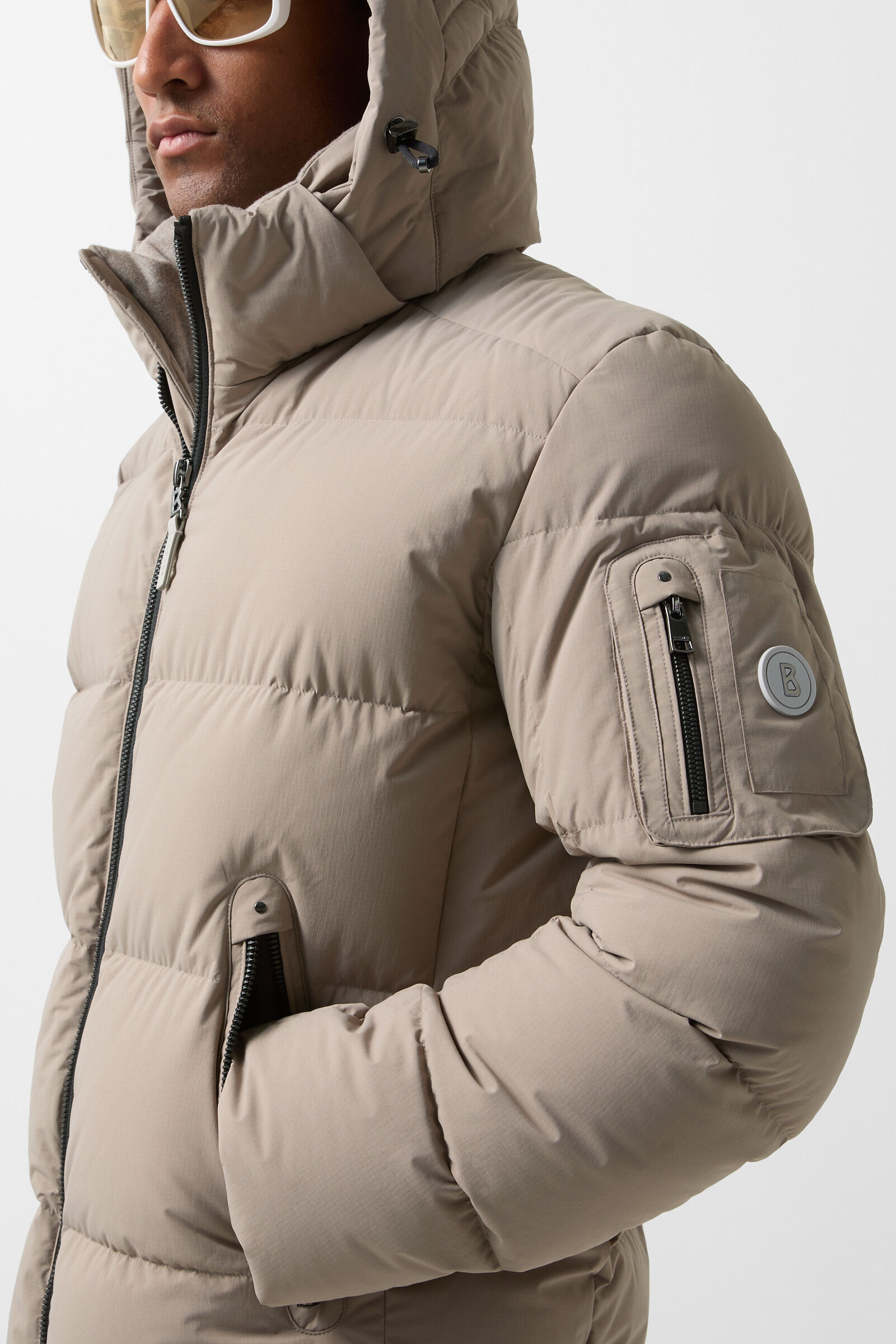 Jamy down jacket Greige