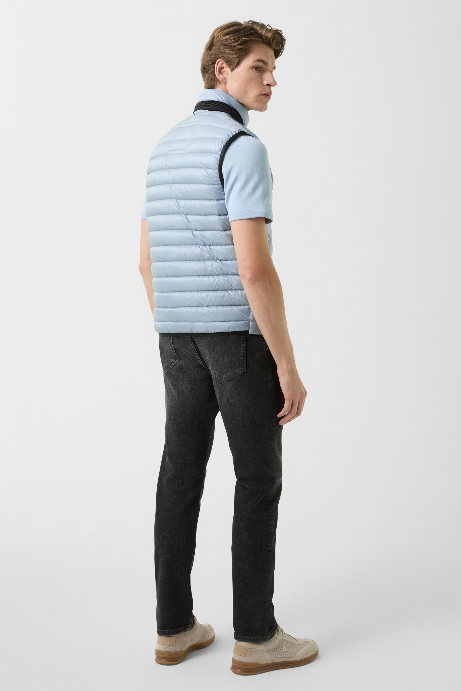 Lasse lightweight down waistcoat Light blue